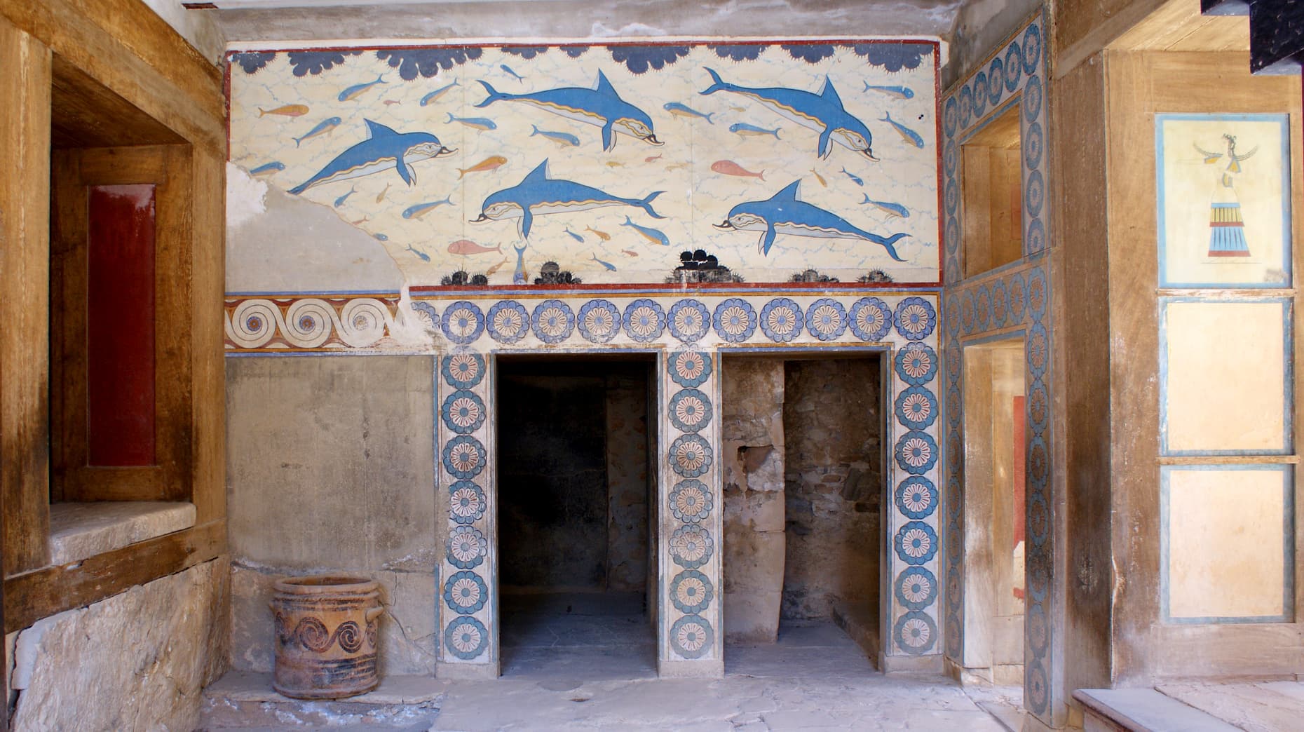 Dolphin Fresco Knossos