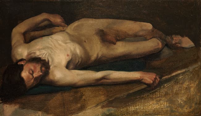 Man on a couch