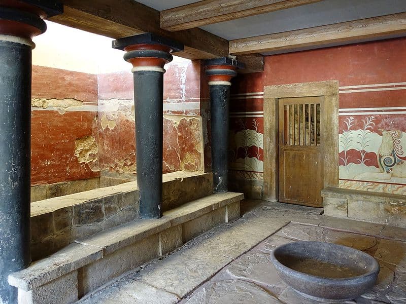 Throne Room at Knossos