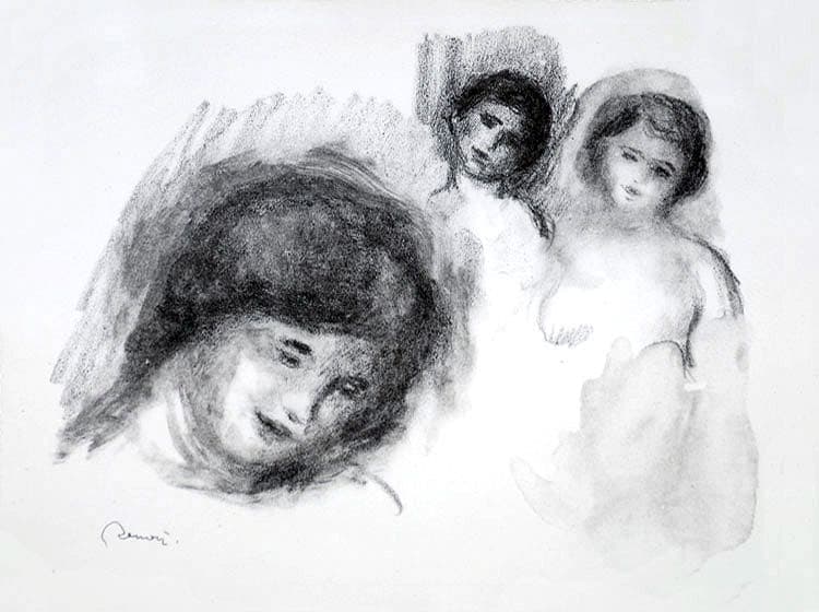 The Stone with Three Sketches