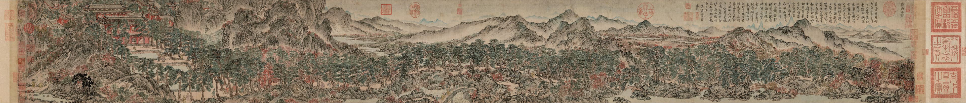 Mount Taibai, 太白山圖