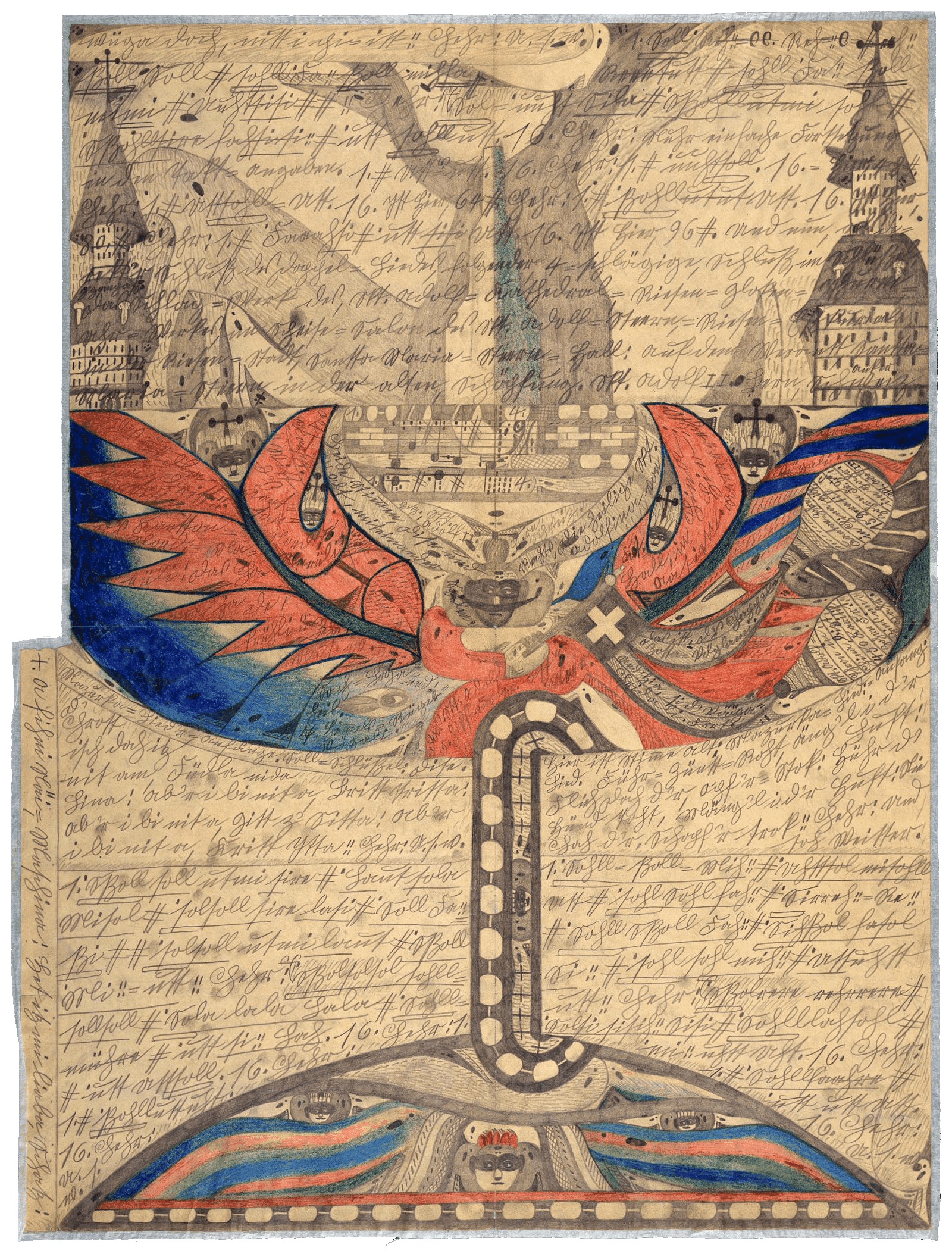 The St. Adolf-Ship in the Great Eastern Sea