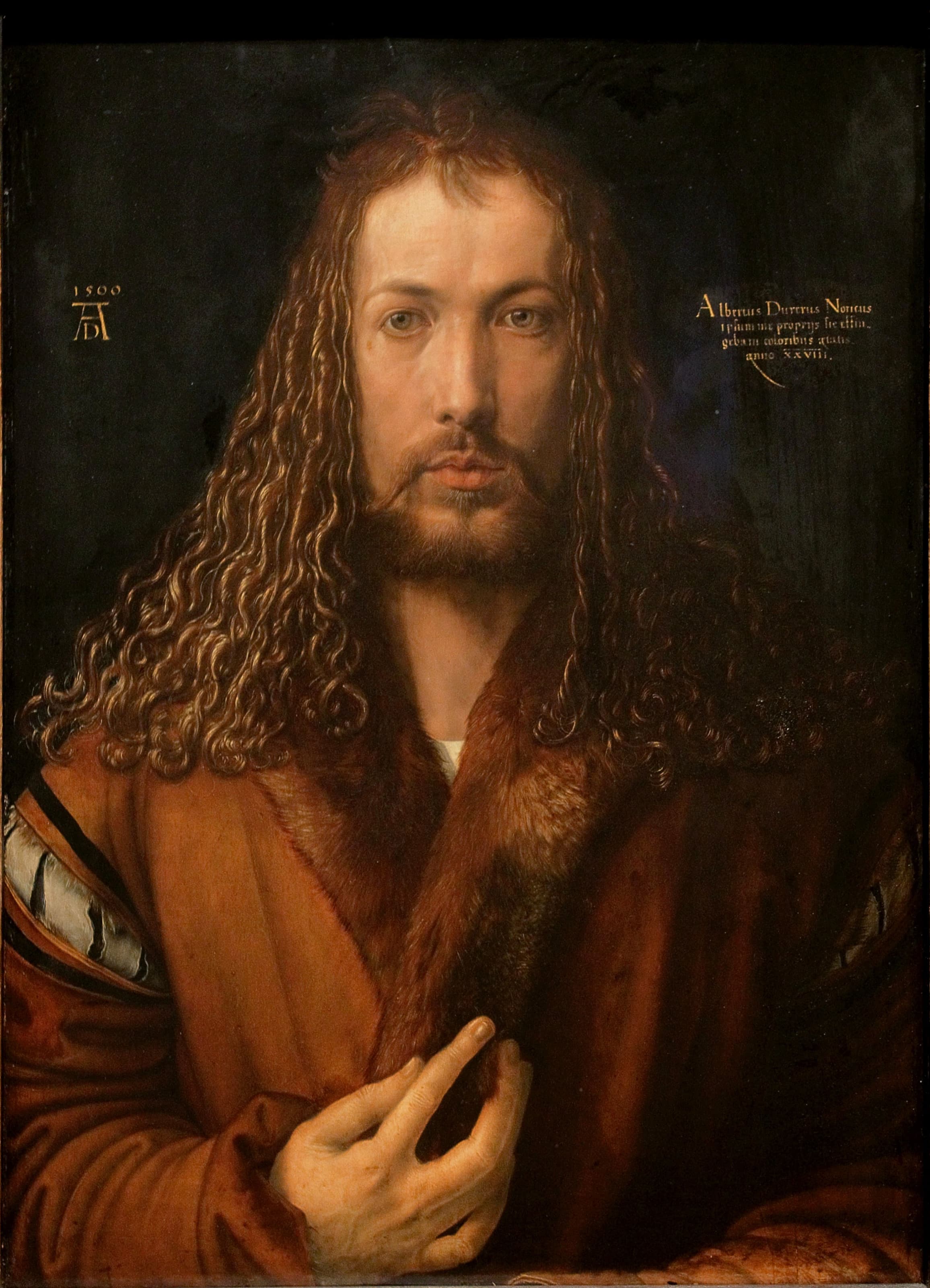 Self-portrait at age 28