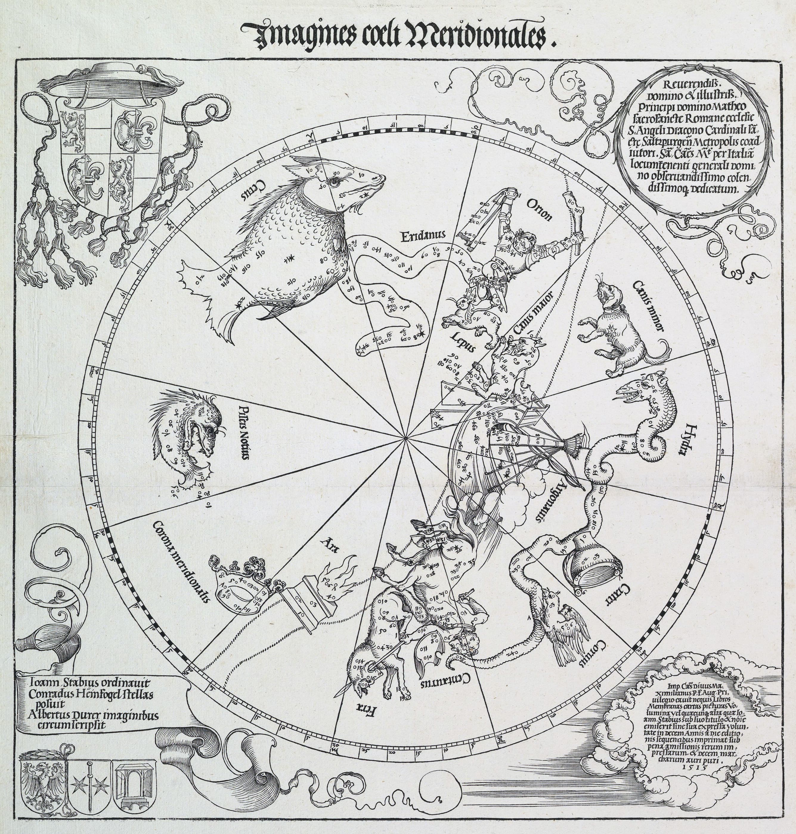 The Celestial Globe — Southern Hemisphere