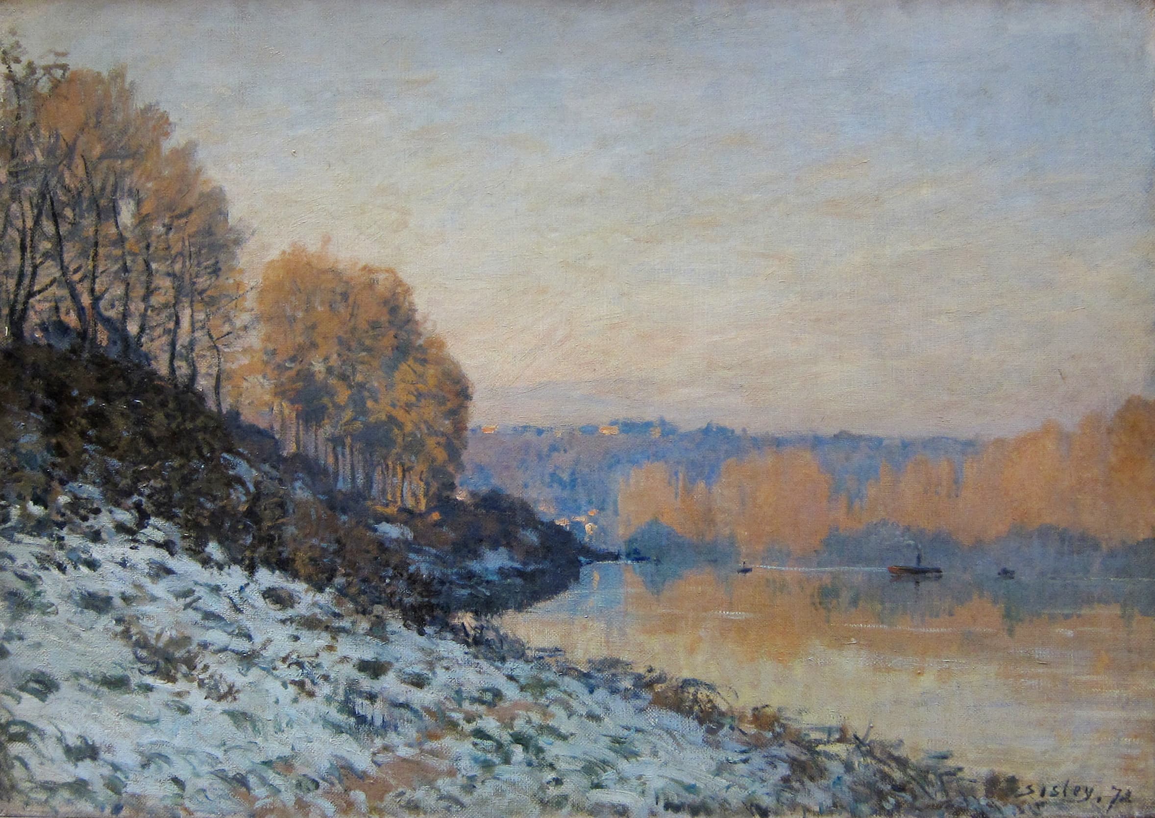 Port-Marly, White Frost