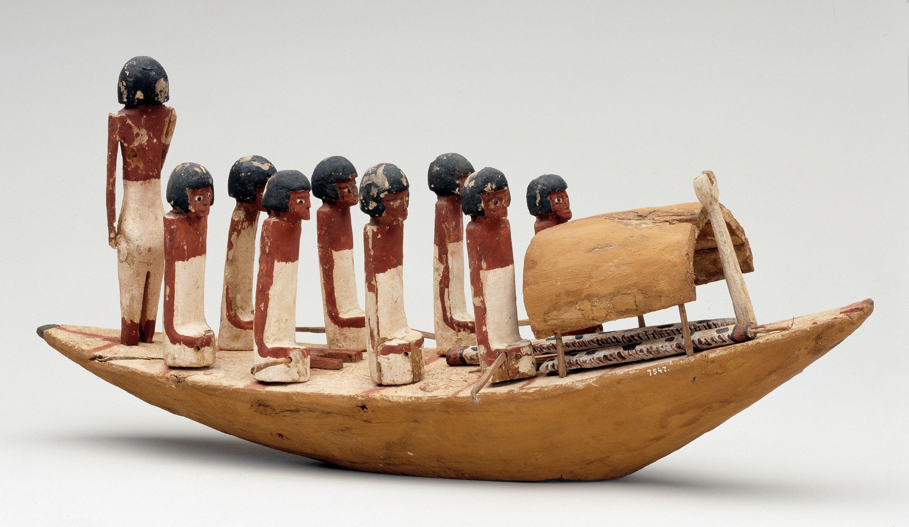 Model of Egyptian Nile Boat
