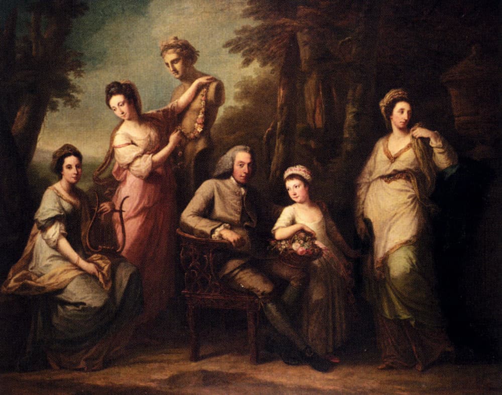 Portrait of Philip Tisdall with his Wife and Family