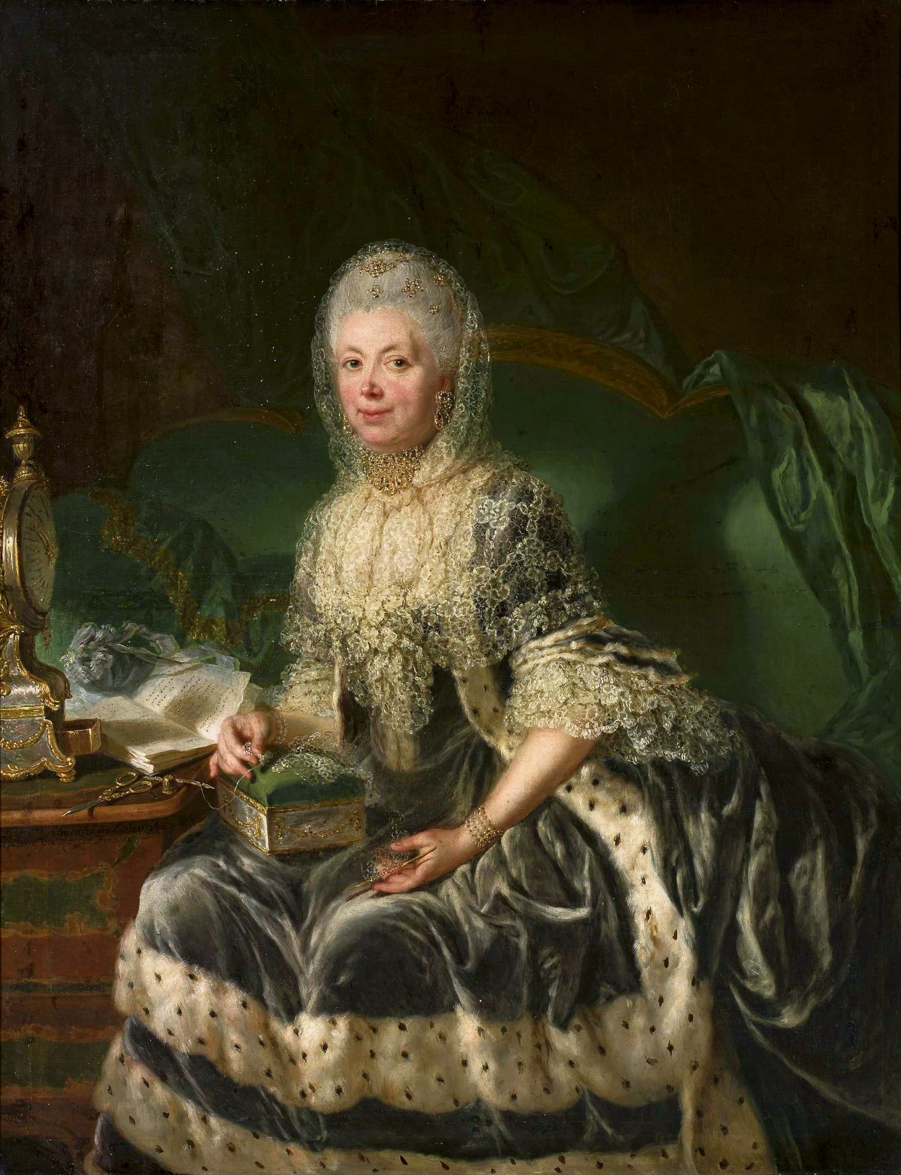 Portrait of Anna Friederike von Wartensleben