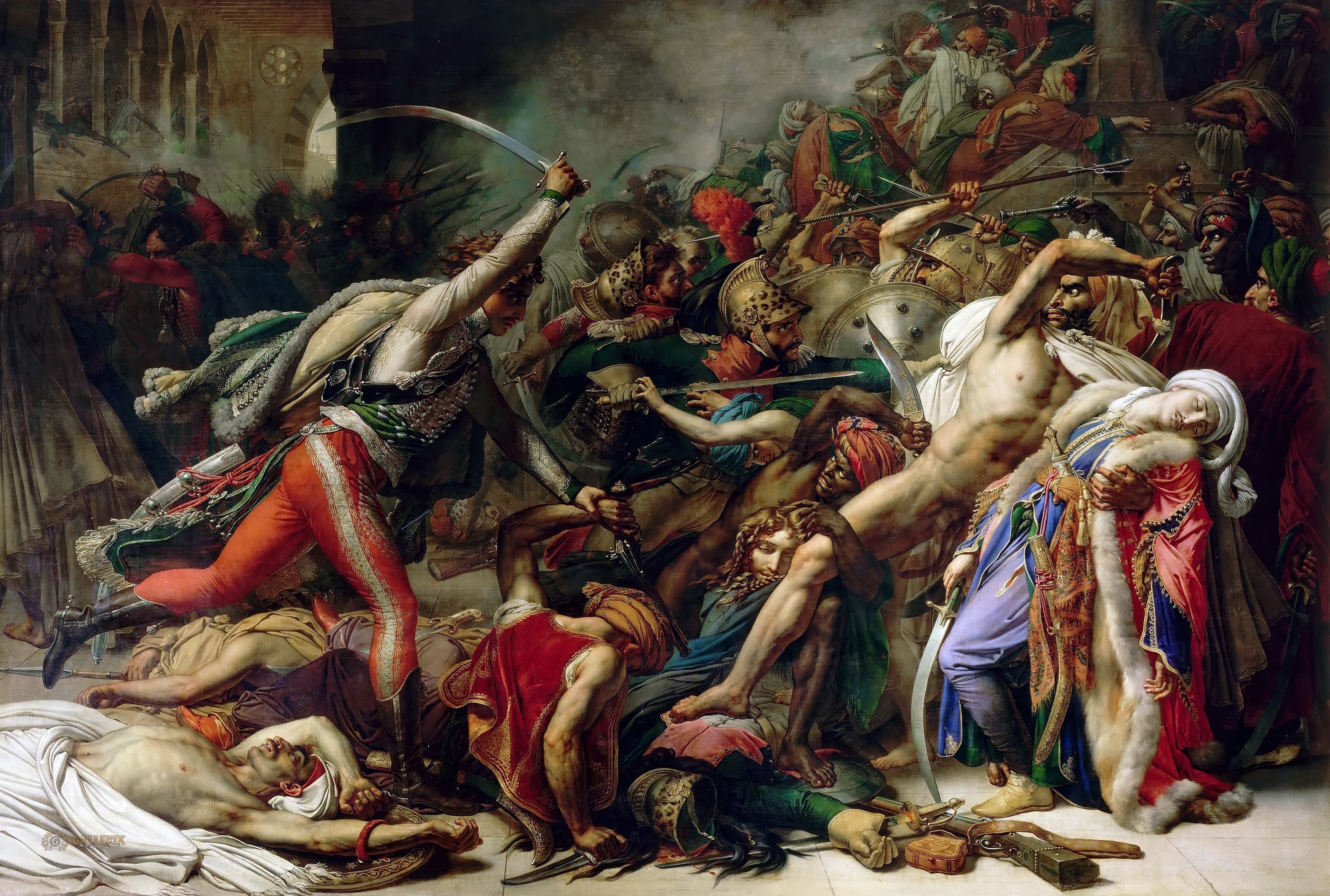 Revolt in Cairo on 21 October 1798