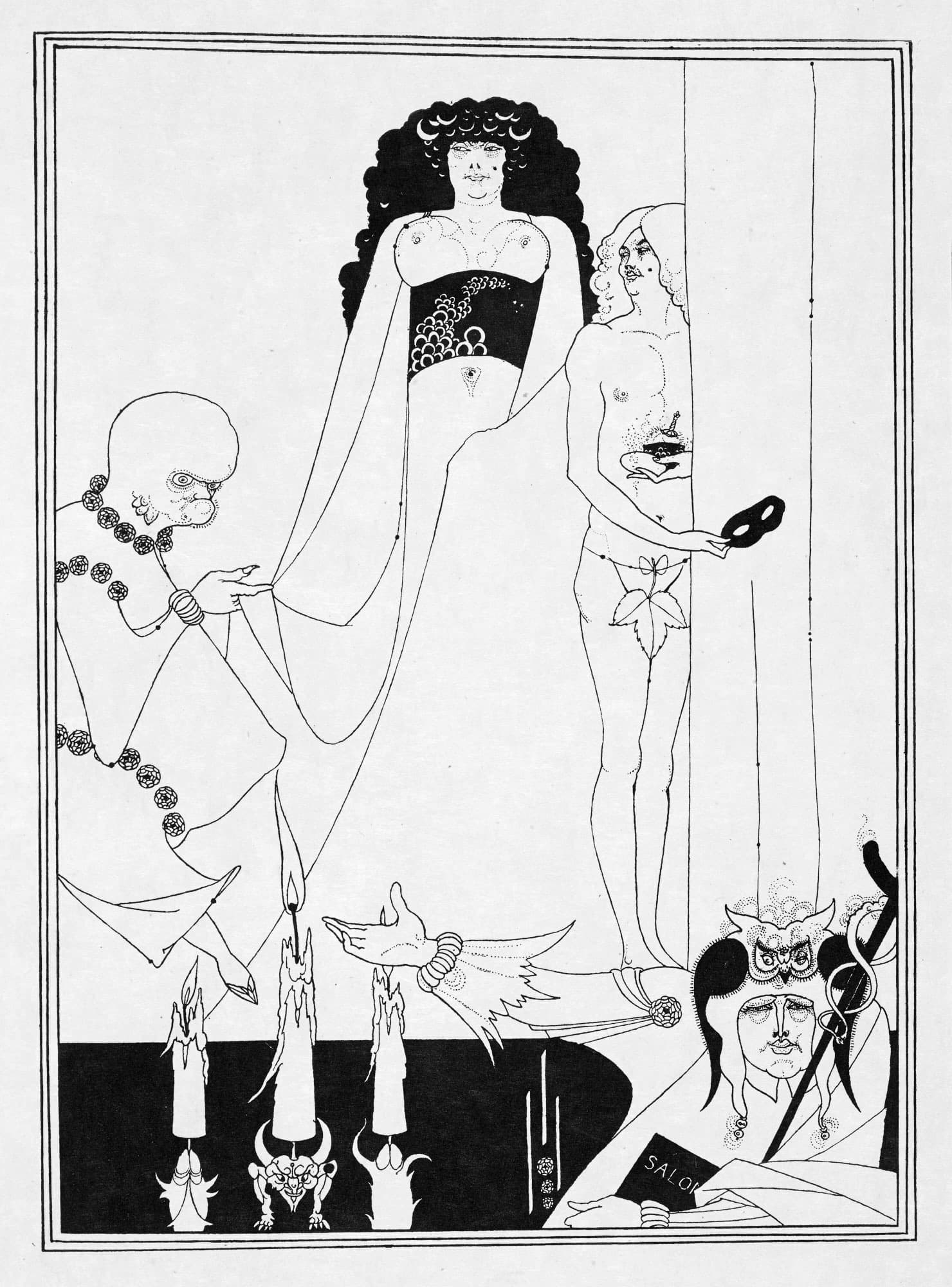 Salomé, Plate 9