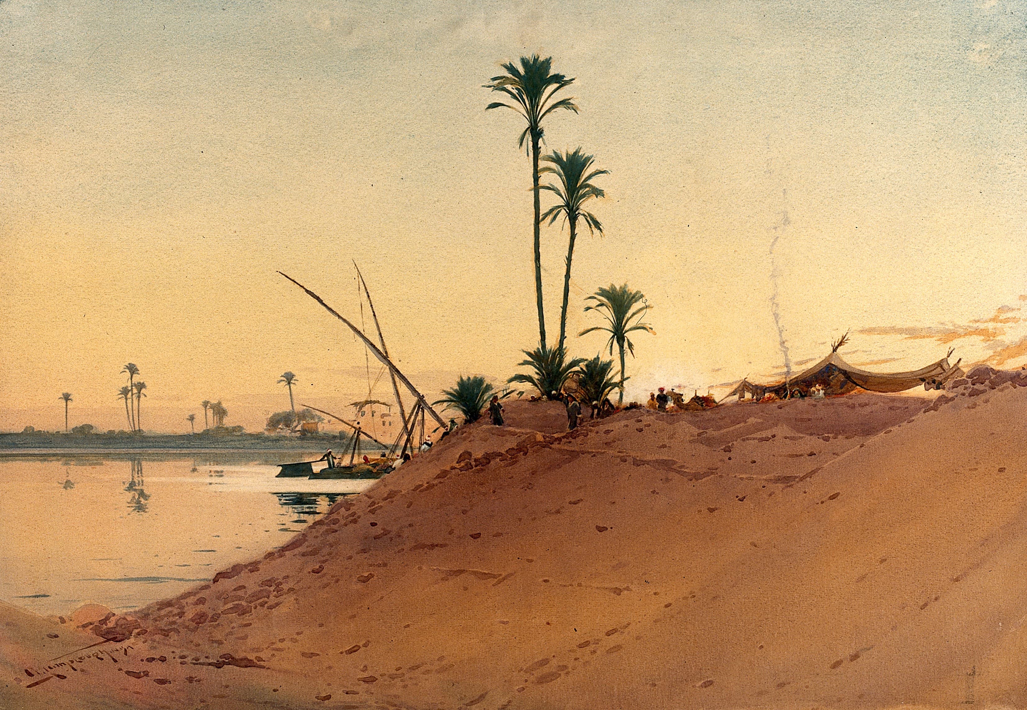 Egypt: banks of the Nile