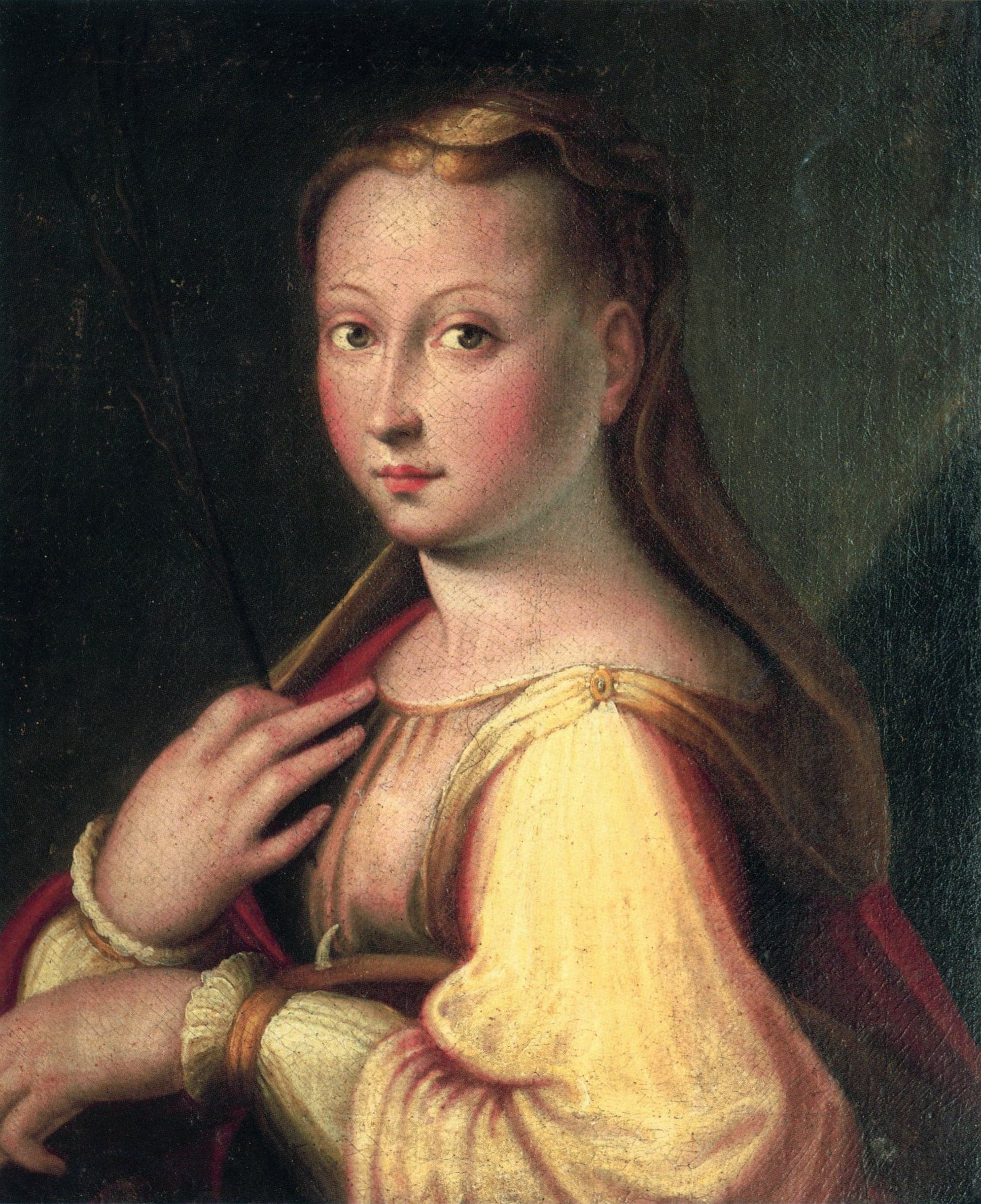 Self-portrait as Saint Catherine of Alexandria (Presumed)