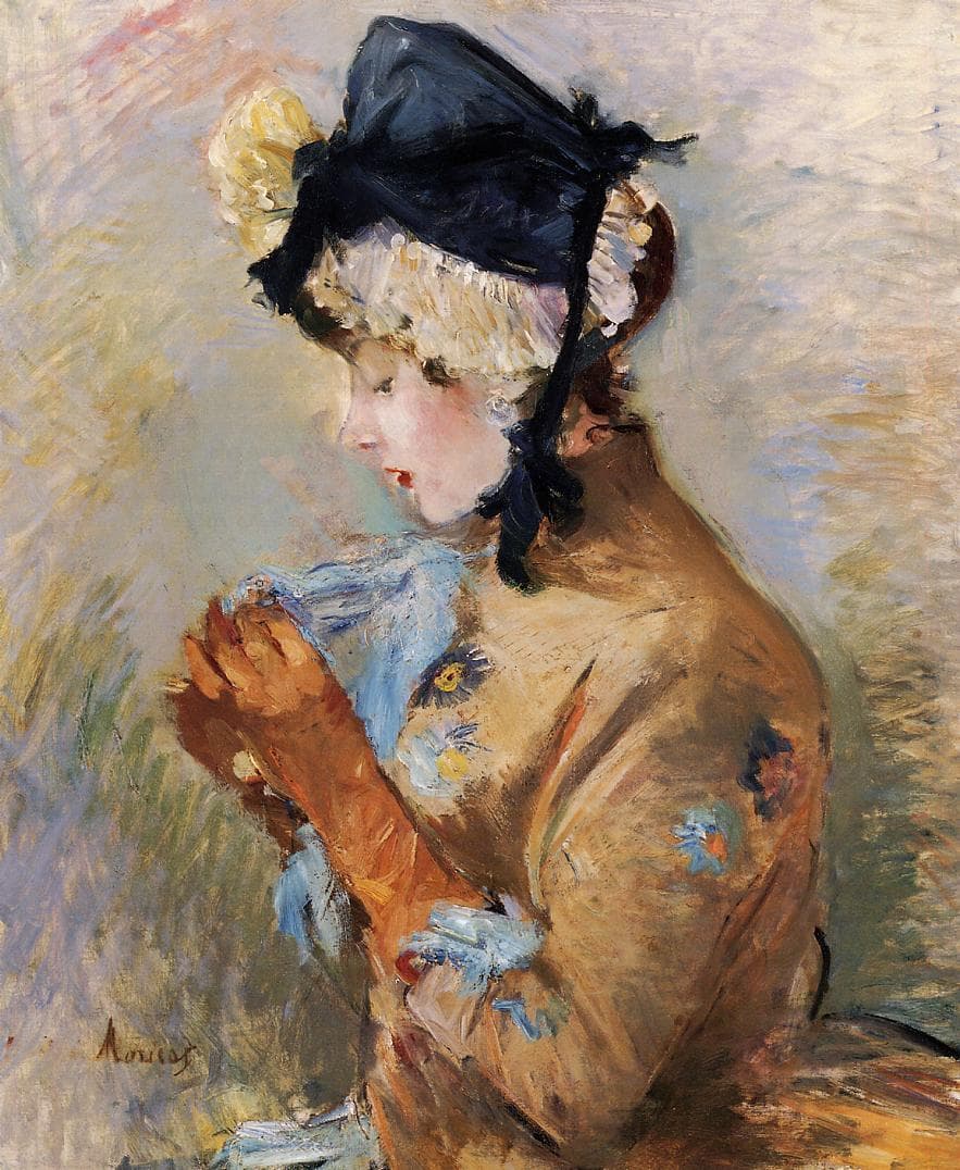 Woman Wearing Gloves (The Parisian)