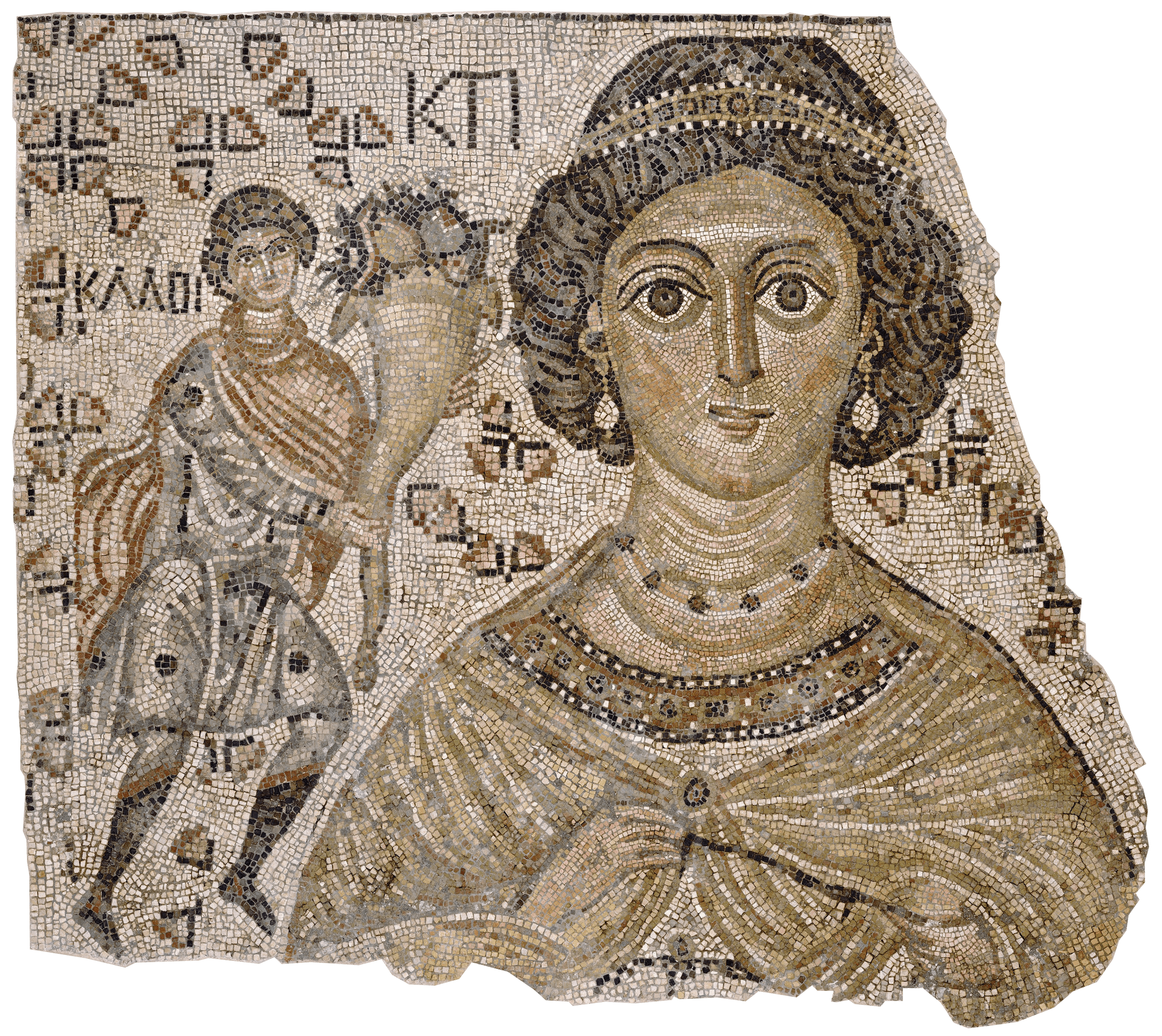 Floor Mosaic with Ktisis