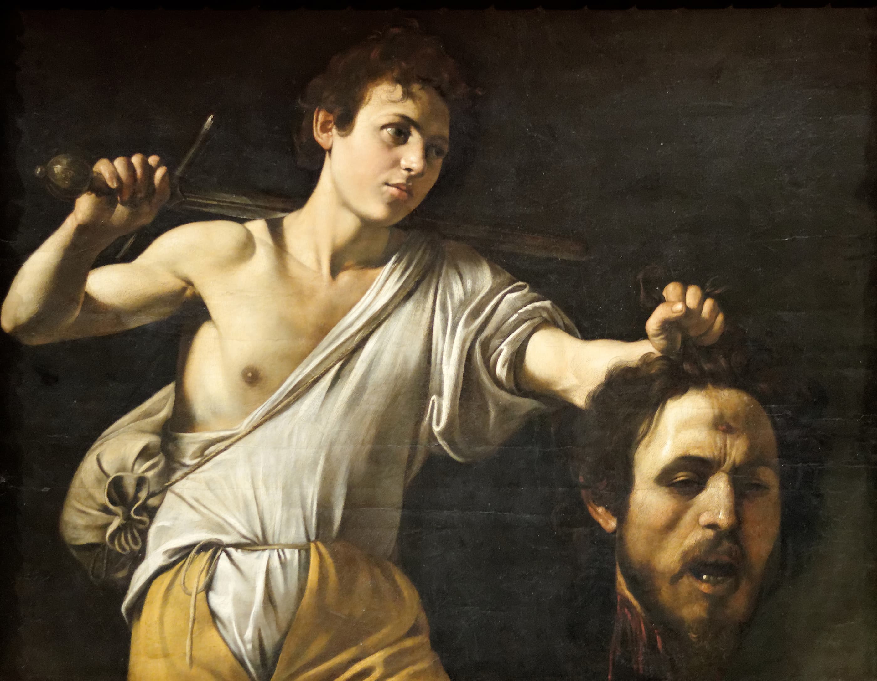 David with the Head of Goliath (1607)