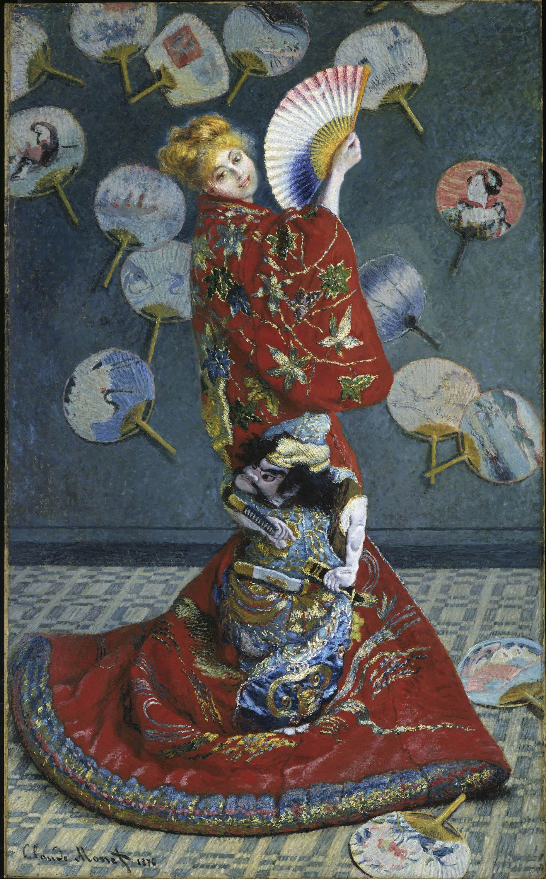 La Japonaise, Madame Monet
