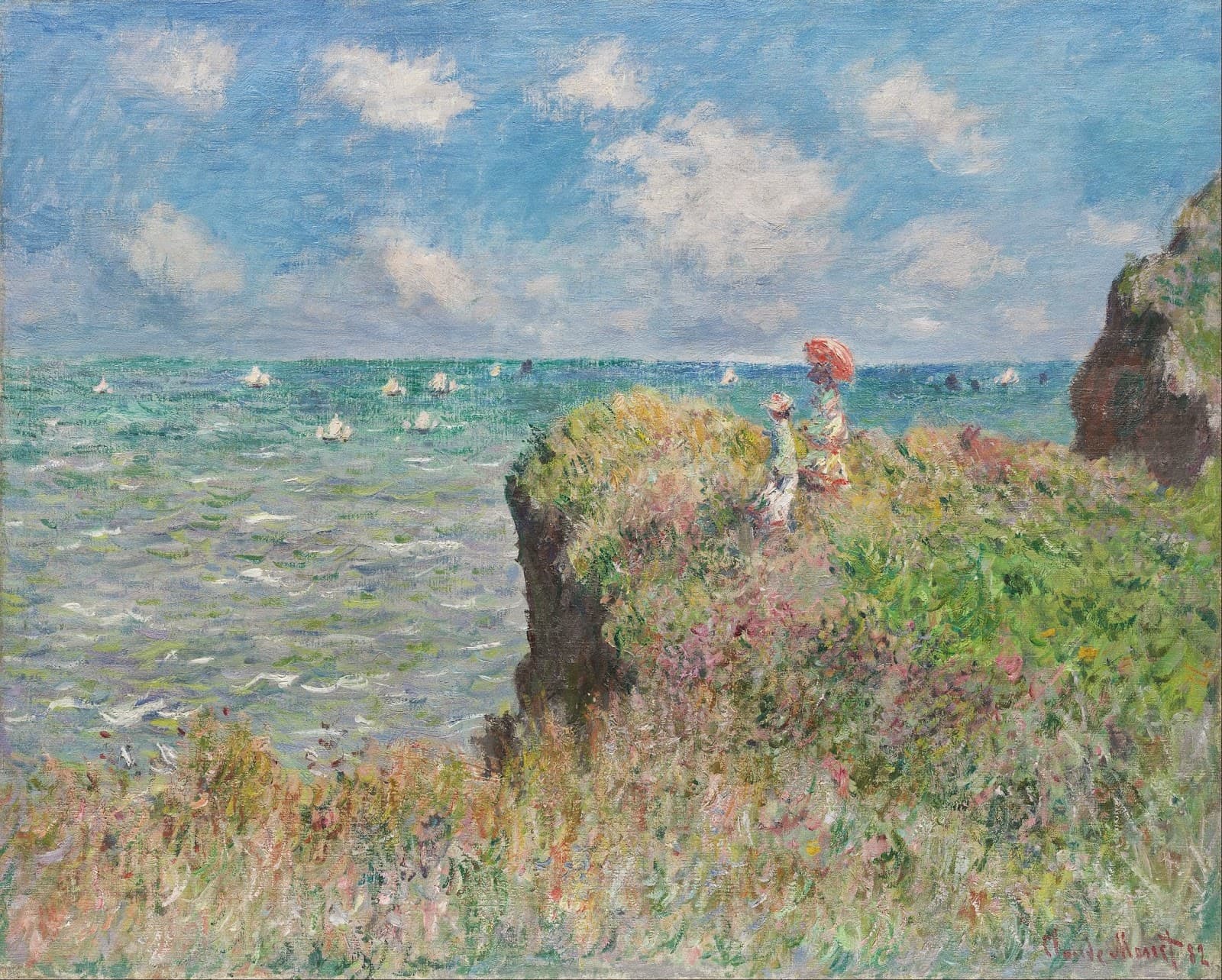 Cliff Walk at Pourville
