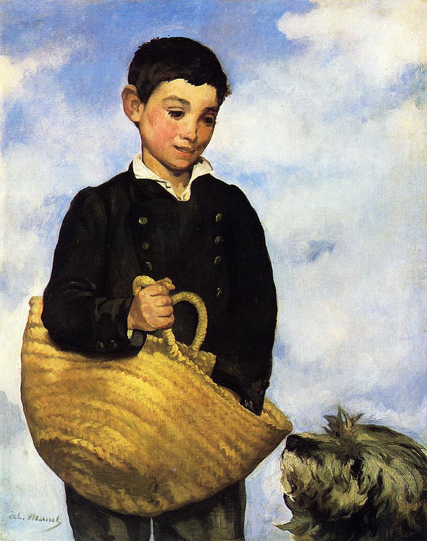 A Boy with a Dog