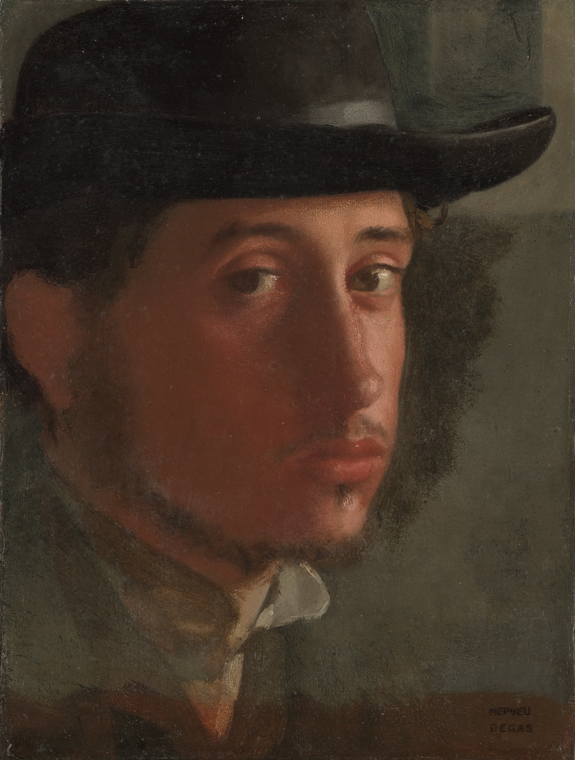 Self Portrait with Fedora