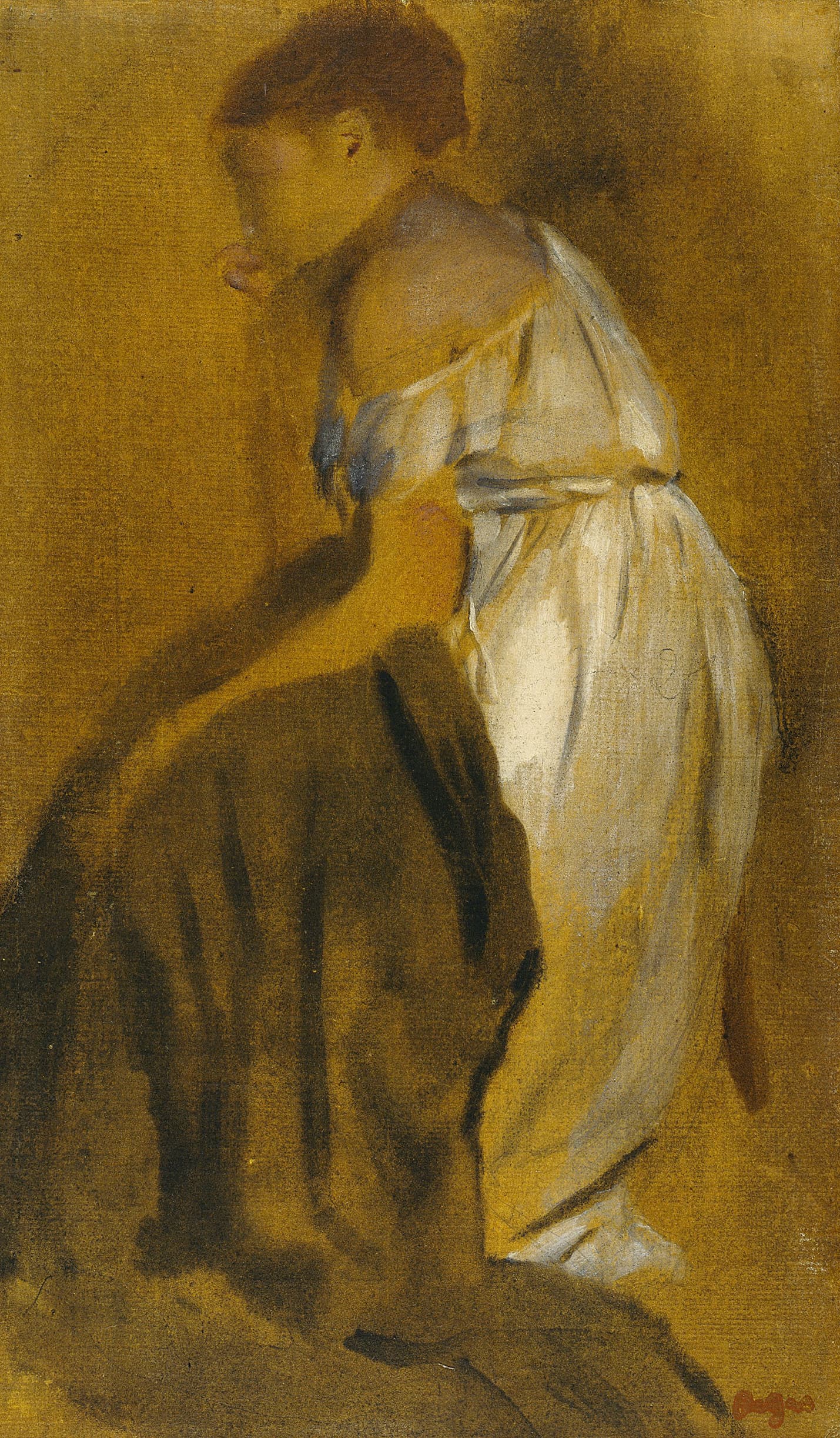 Study of a Seated Woman