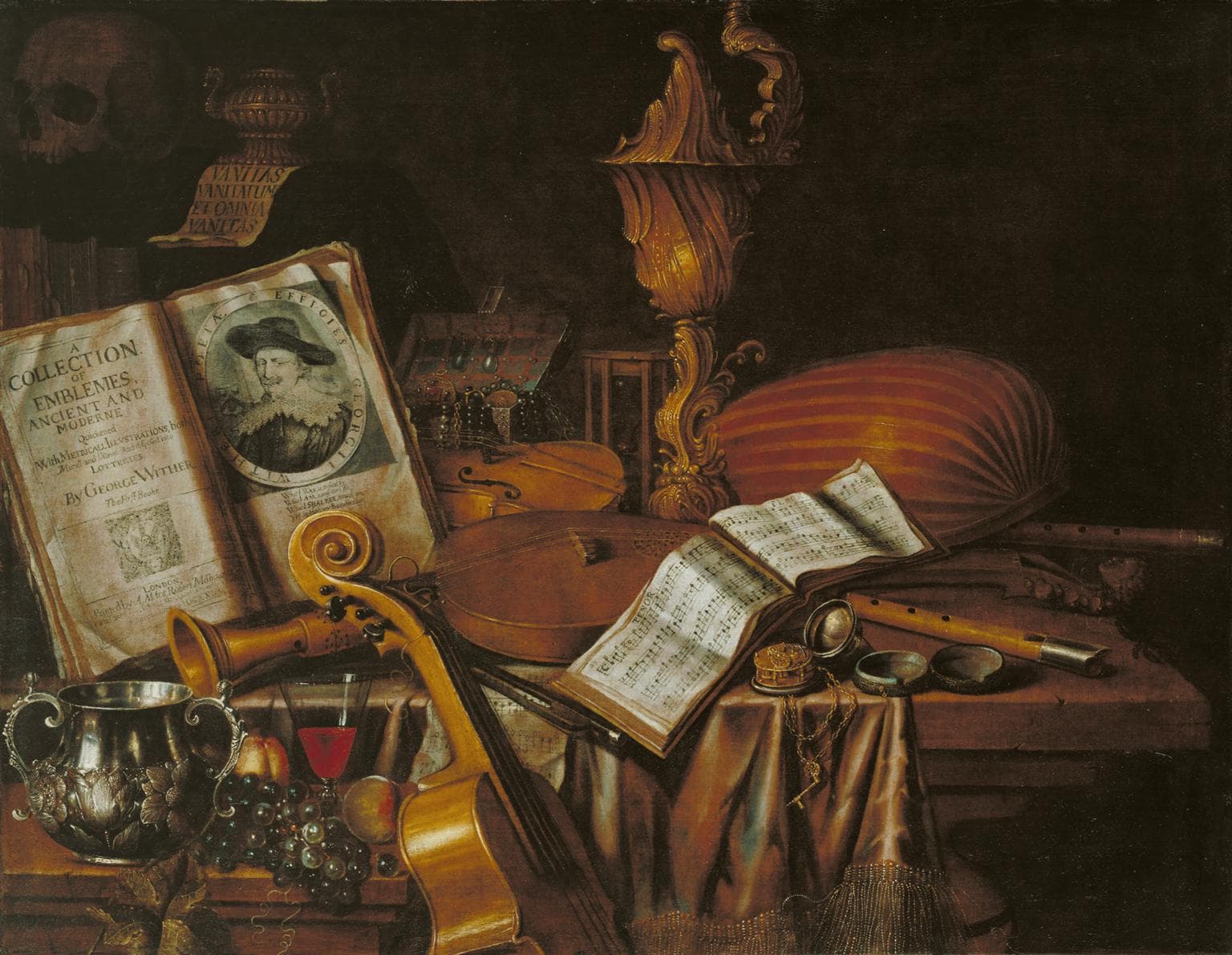 Still Life with a Volume of Wither’s ‘Emblemes’