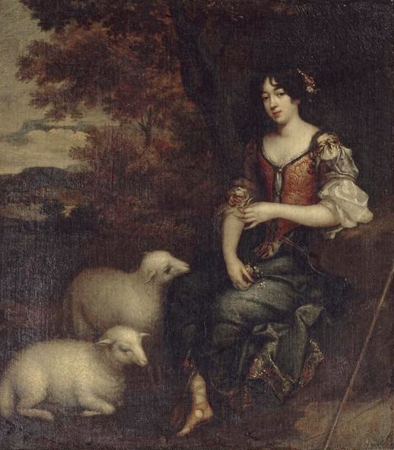 Portrait of Mme Deshoulières