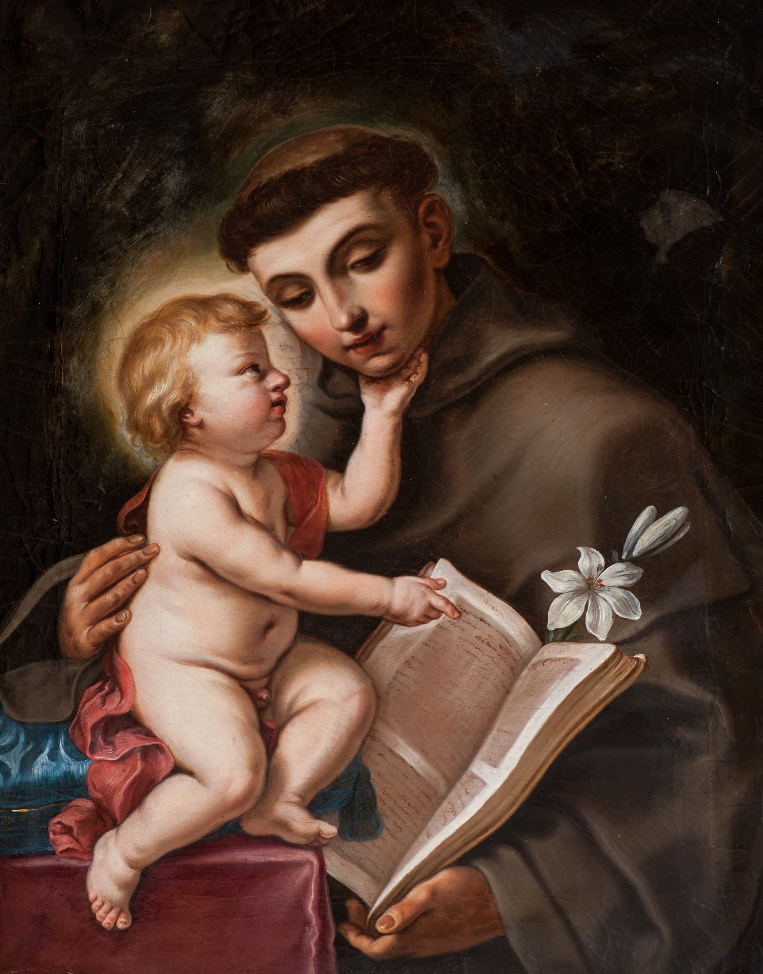 Baby Jesus and St. Anthony of Padua