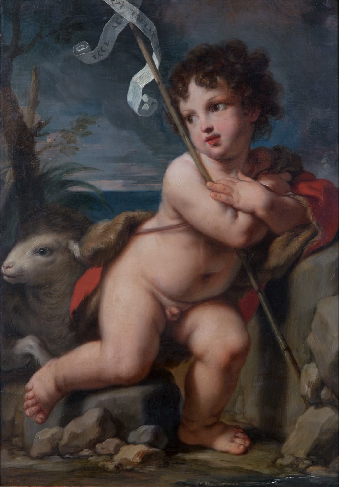 Young Saint John the Baptist