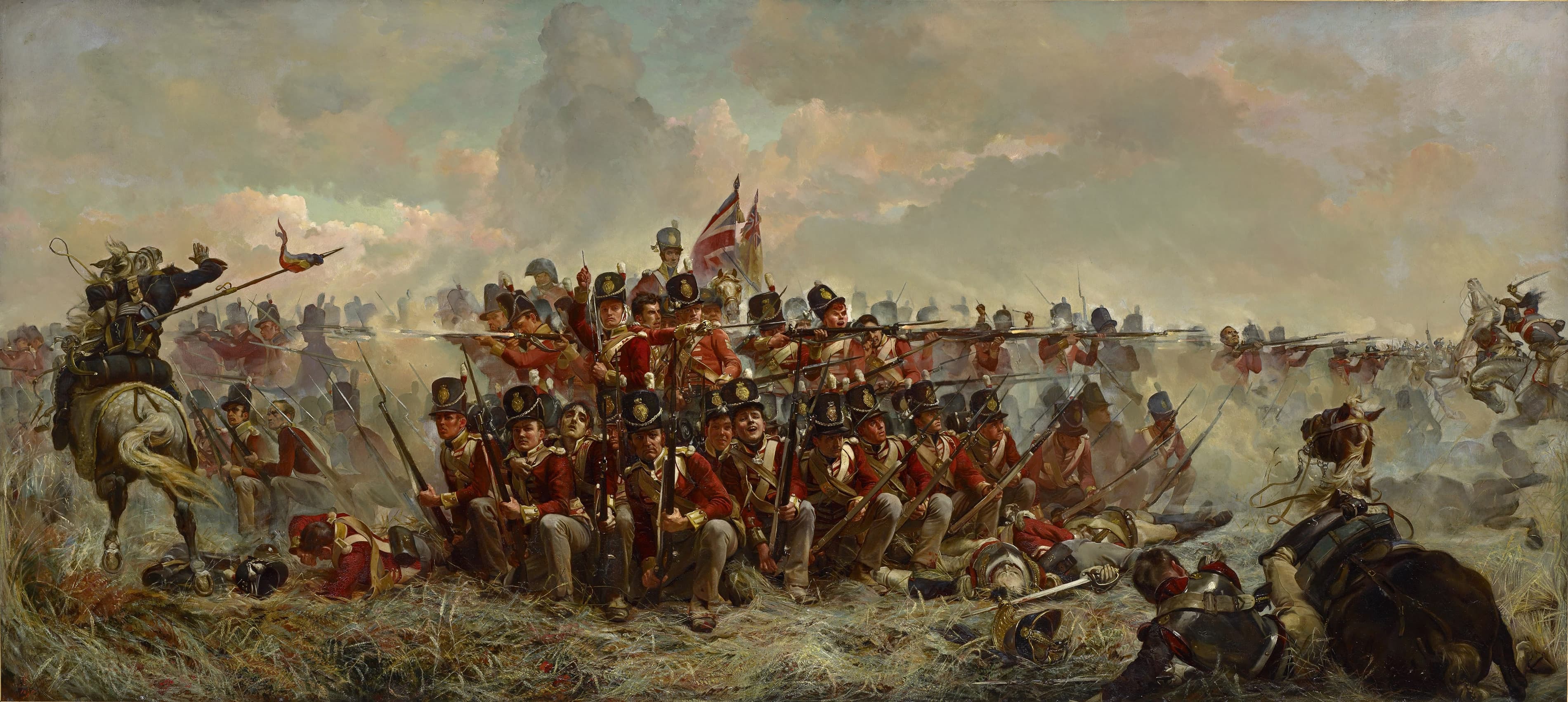 28th Regiment at Quatre Bras