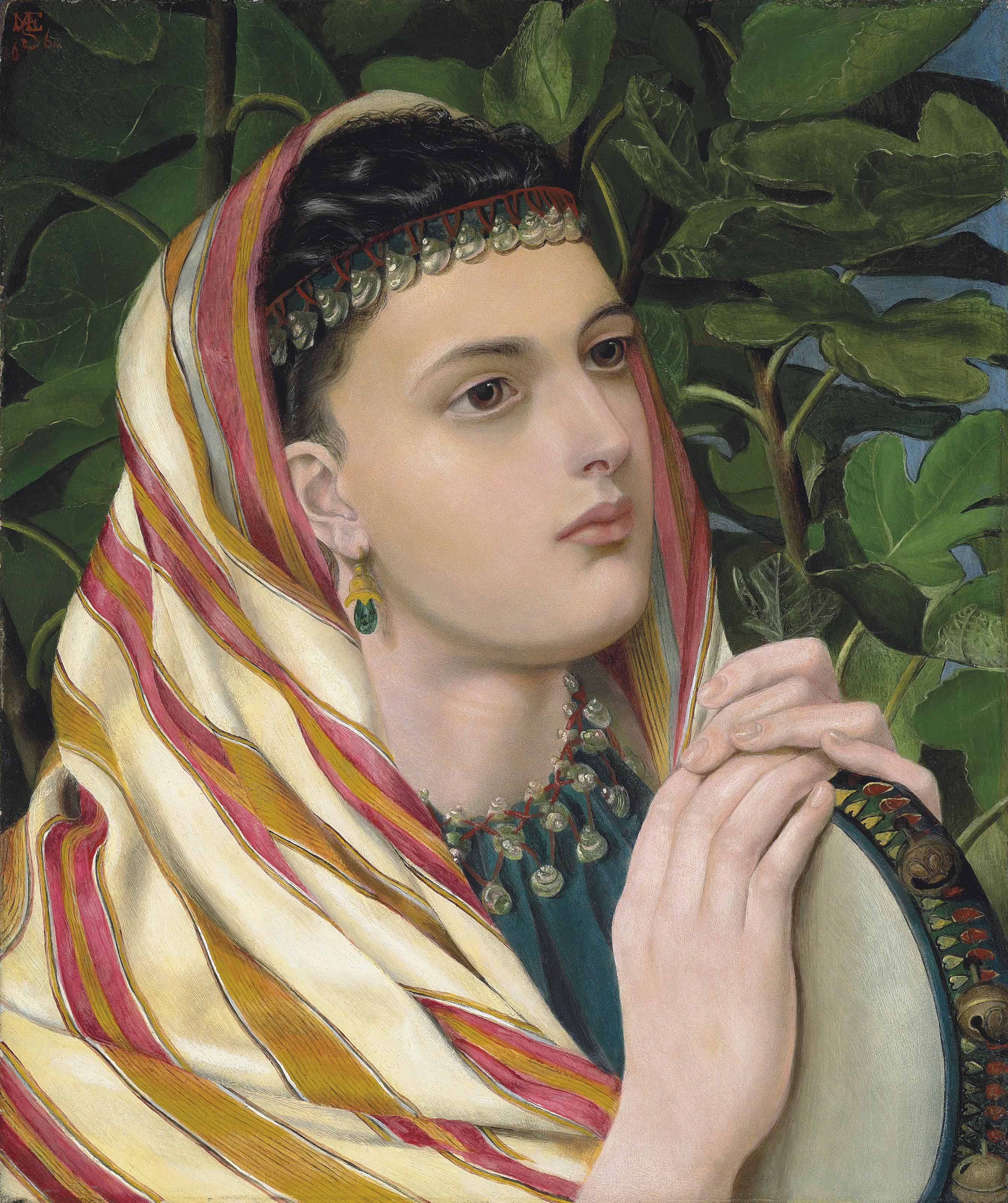 A young female musician