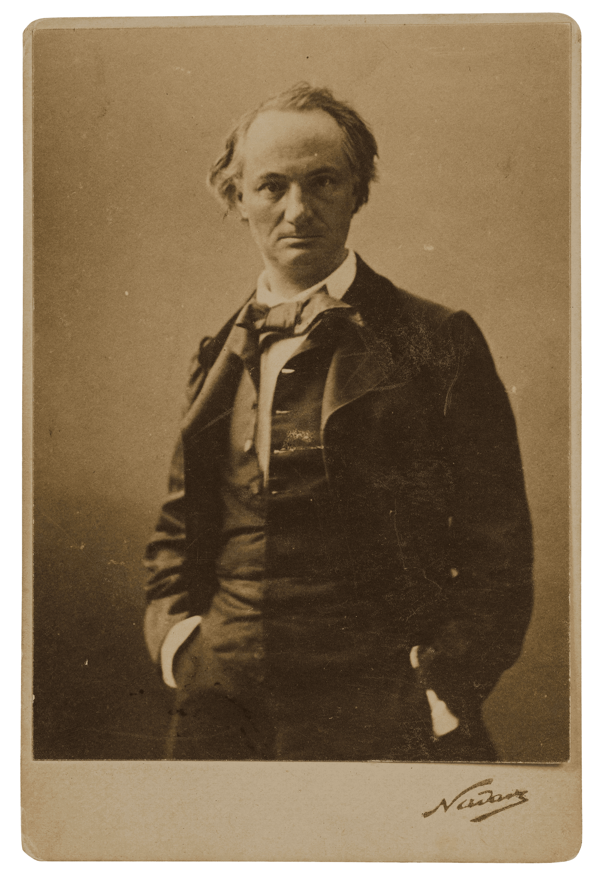 Portrait of Charles Baudelaire