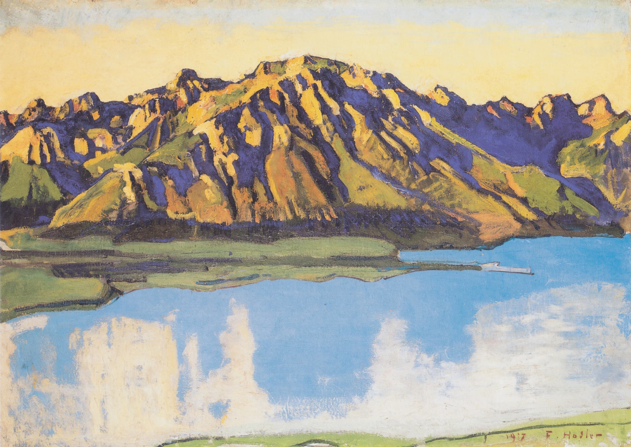The Grammont in the Morning Sun