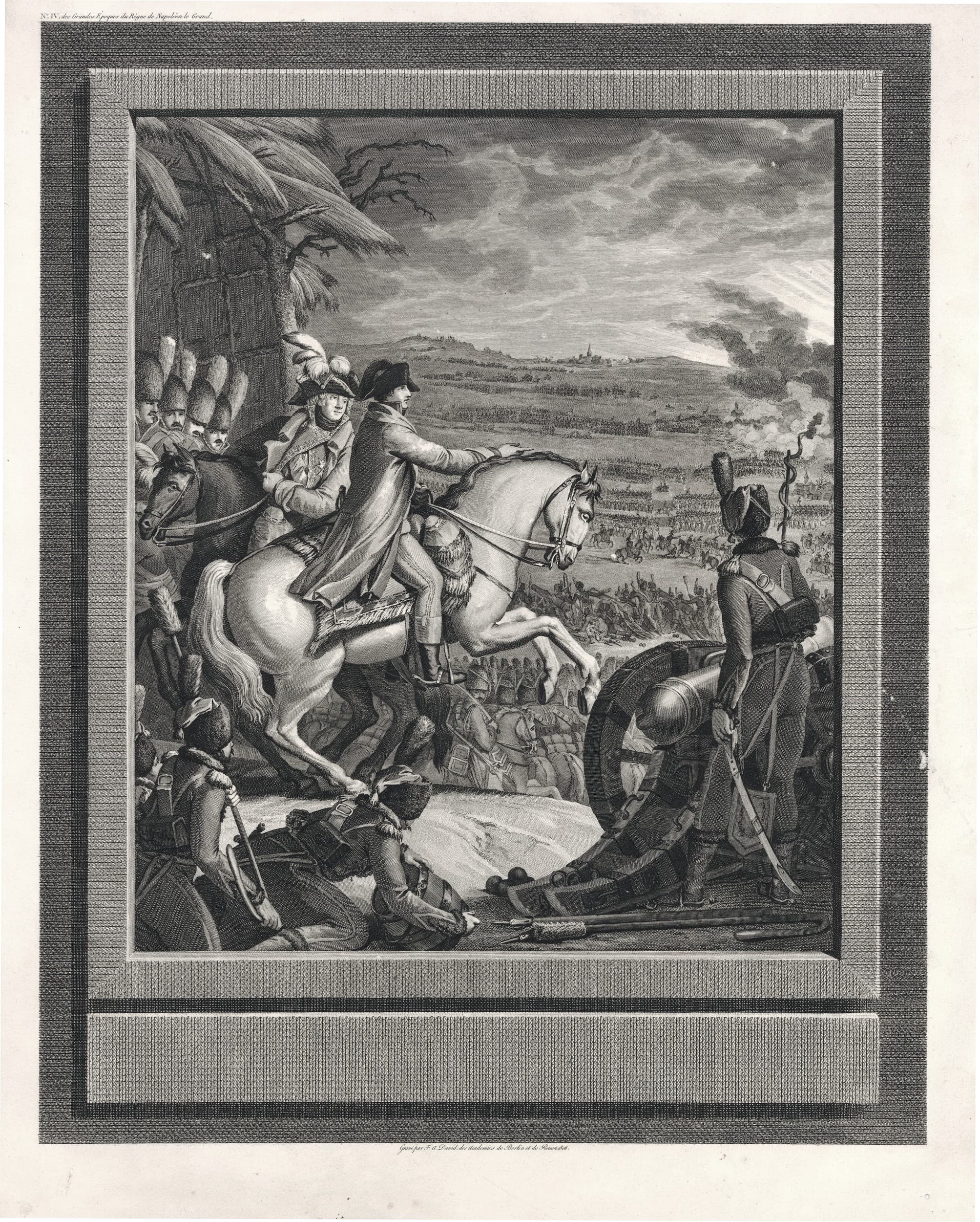 Napoleon at the battle of Austerlitz