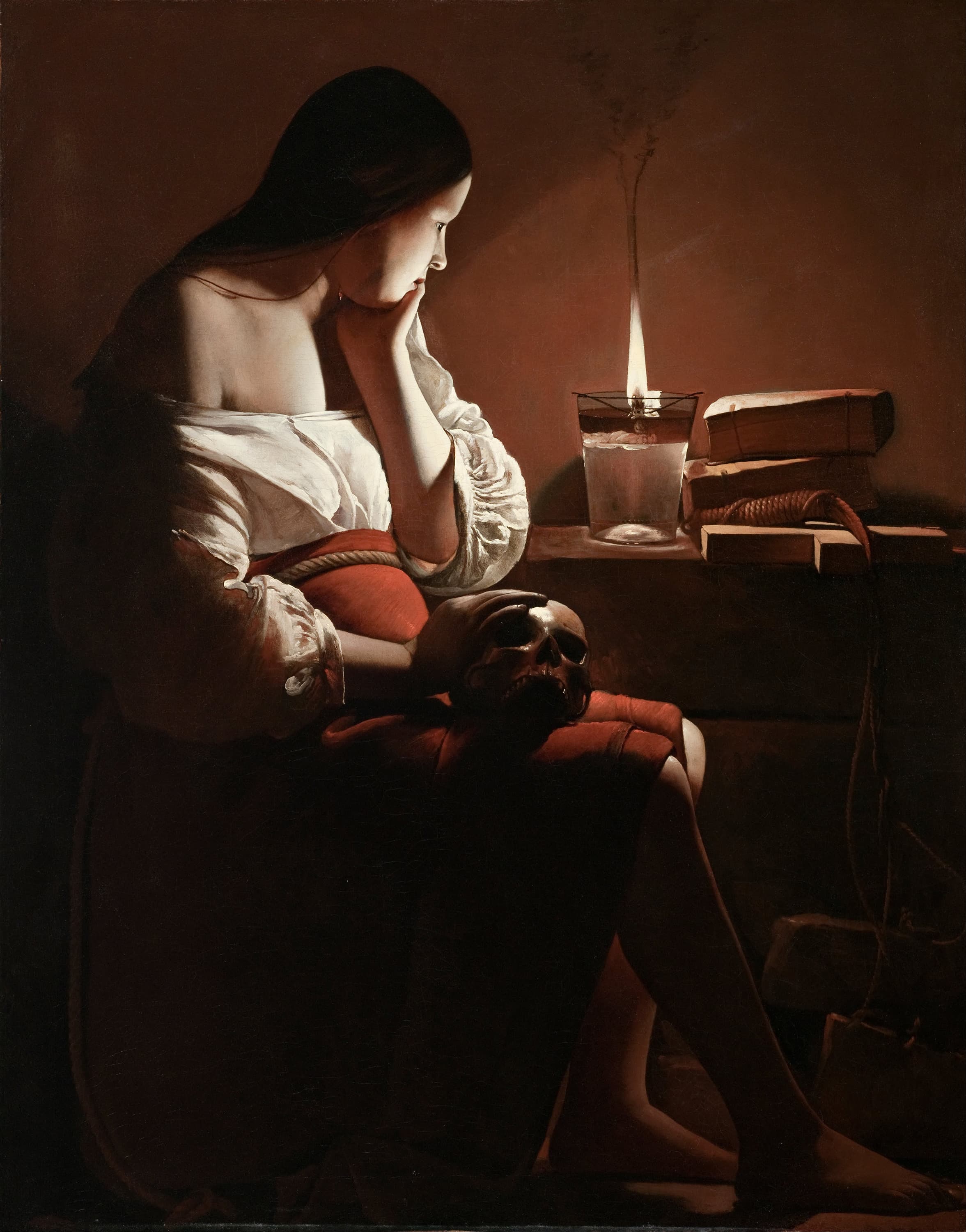 The Magdalene with the Smoking Flame