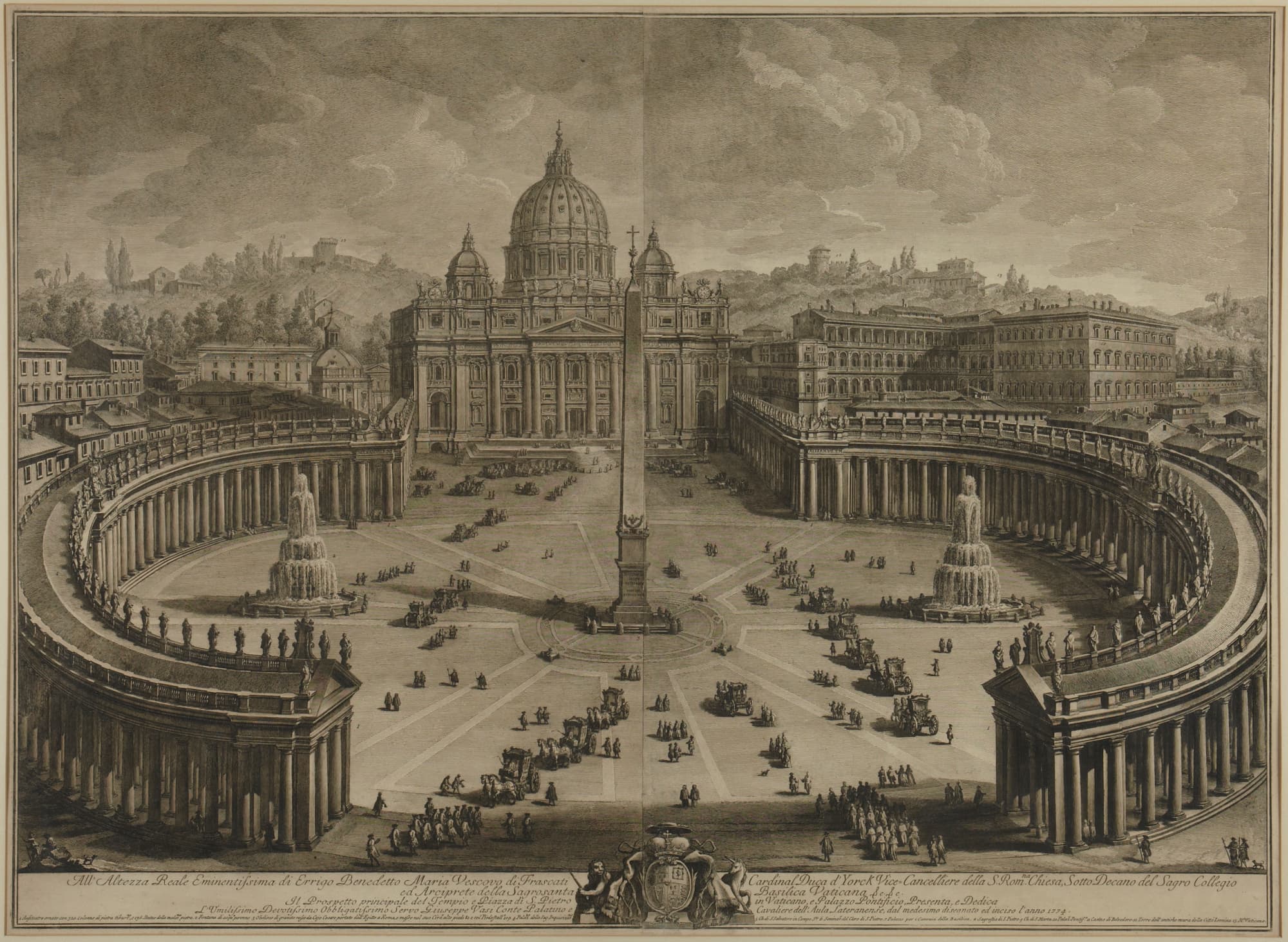 View of St. Peter's and the Piazza