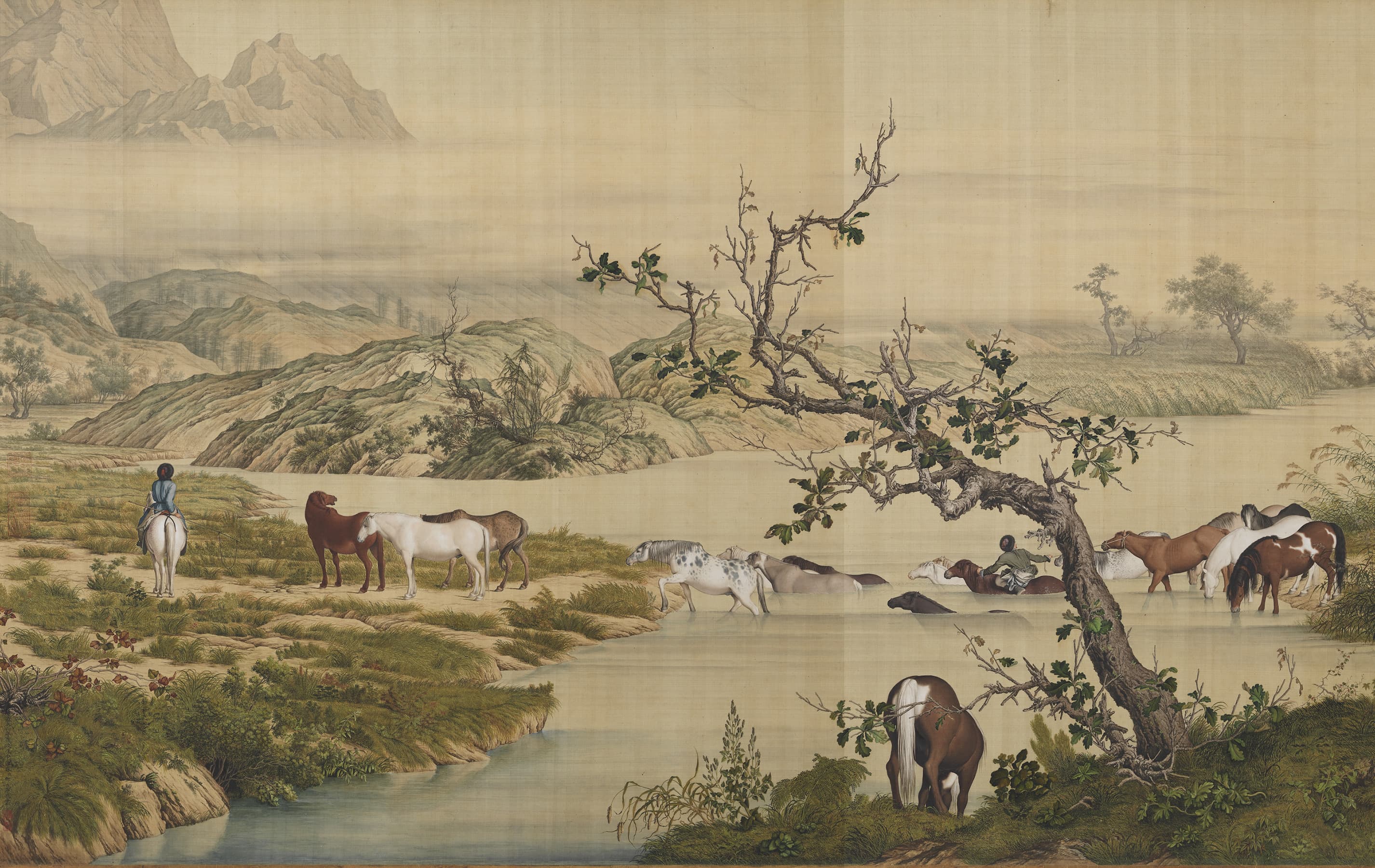 One Hundred Horses — Detail 1