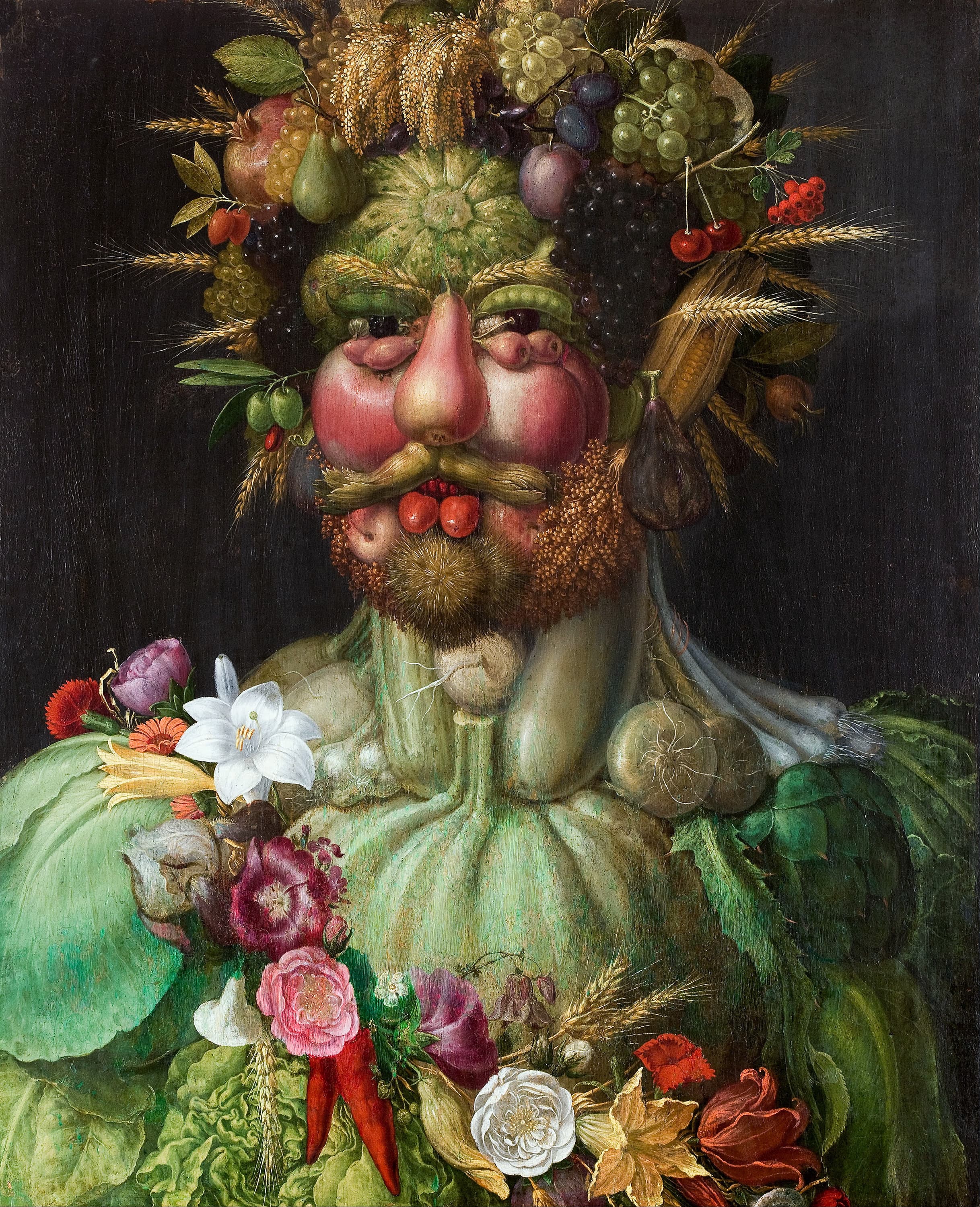 Rudolf II of Habsburg as Vertumnus
