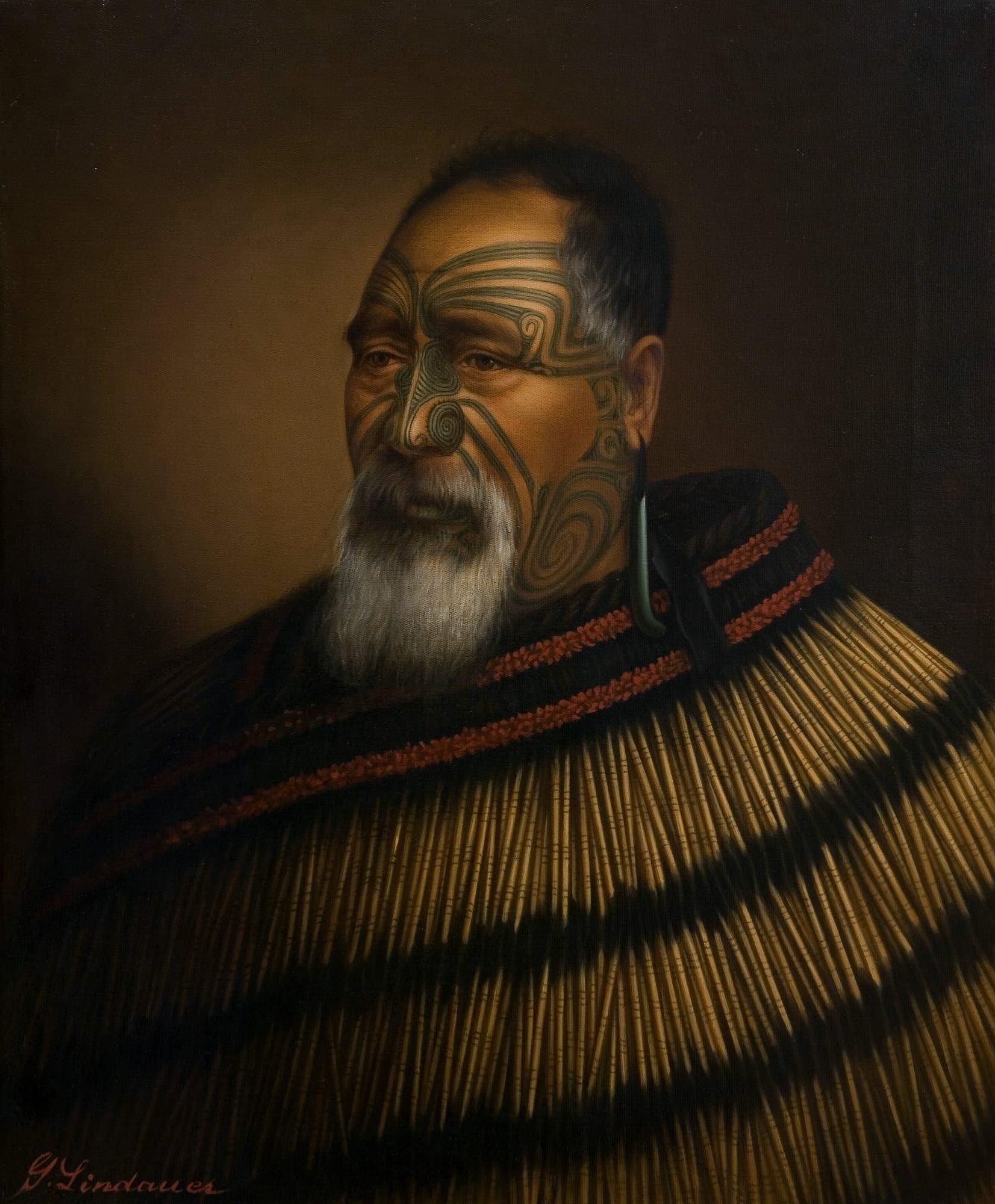 Portrait of Paora Tuhaere