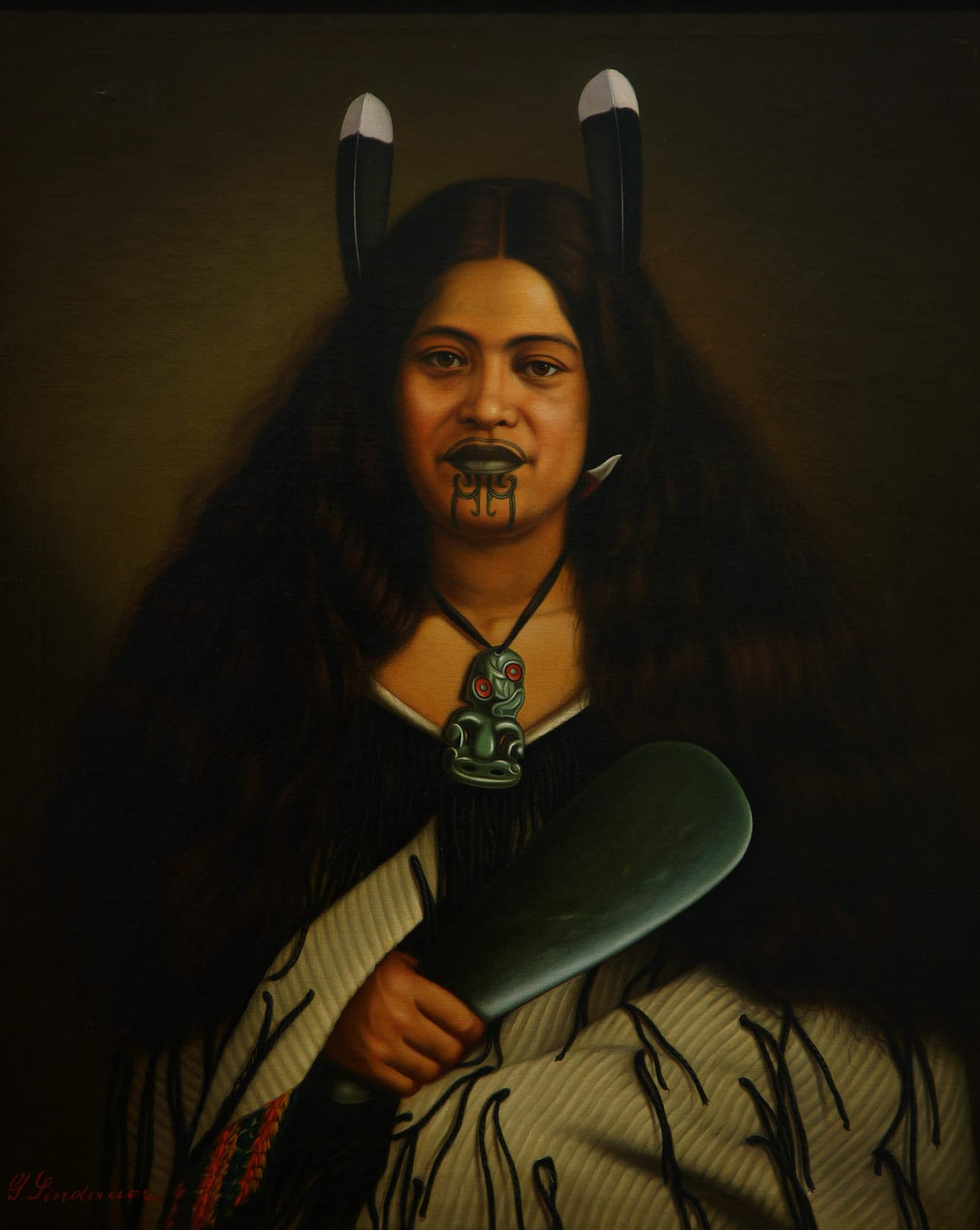 Portrait of Pare Watene