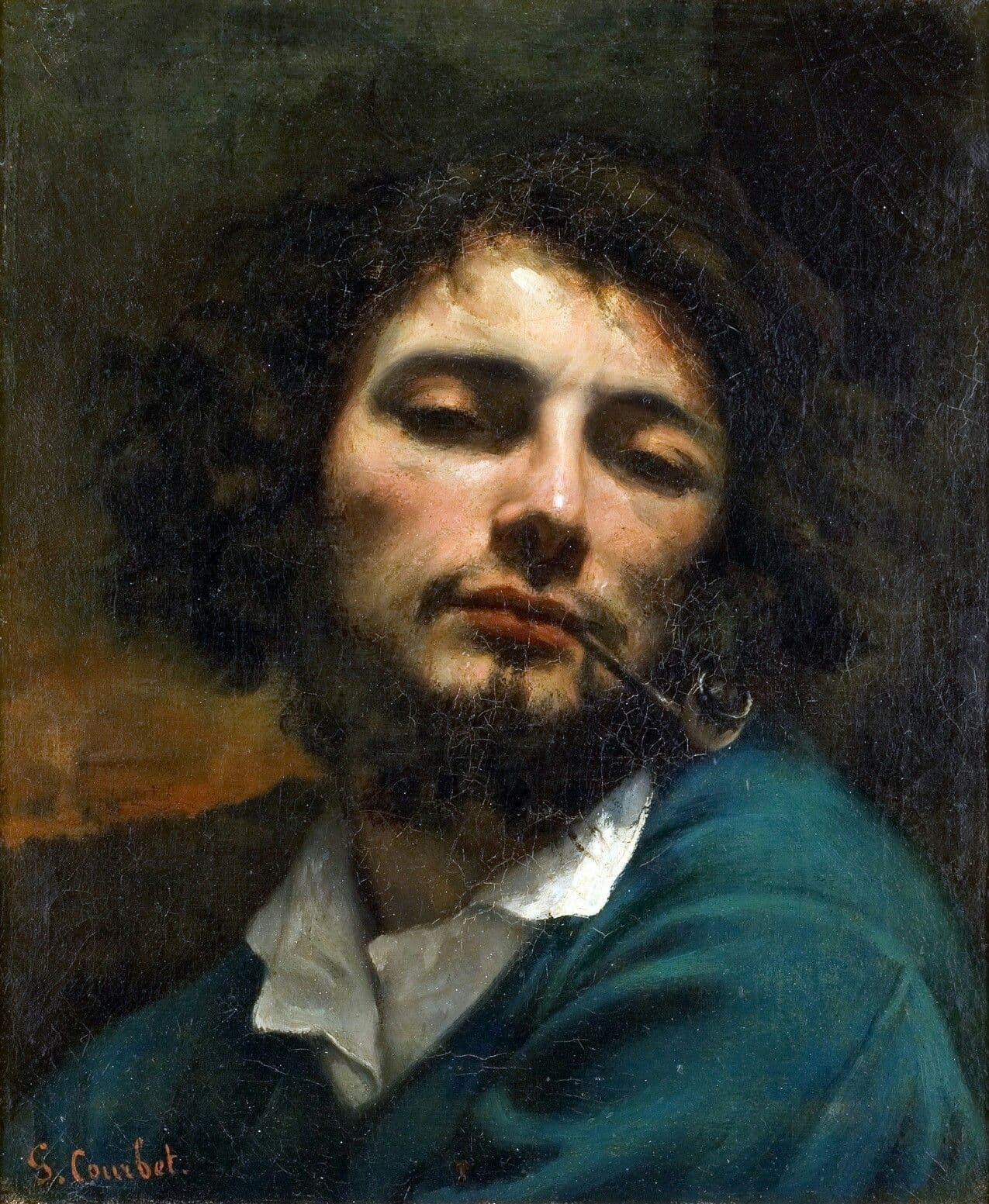 Self Portrait with Pipe