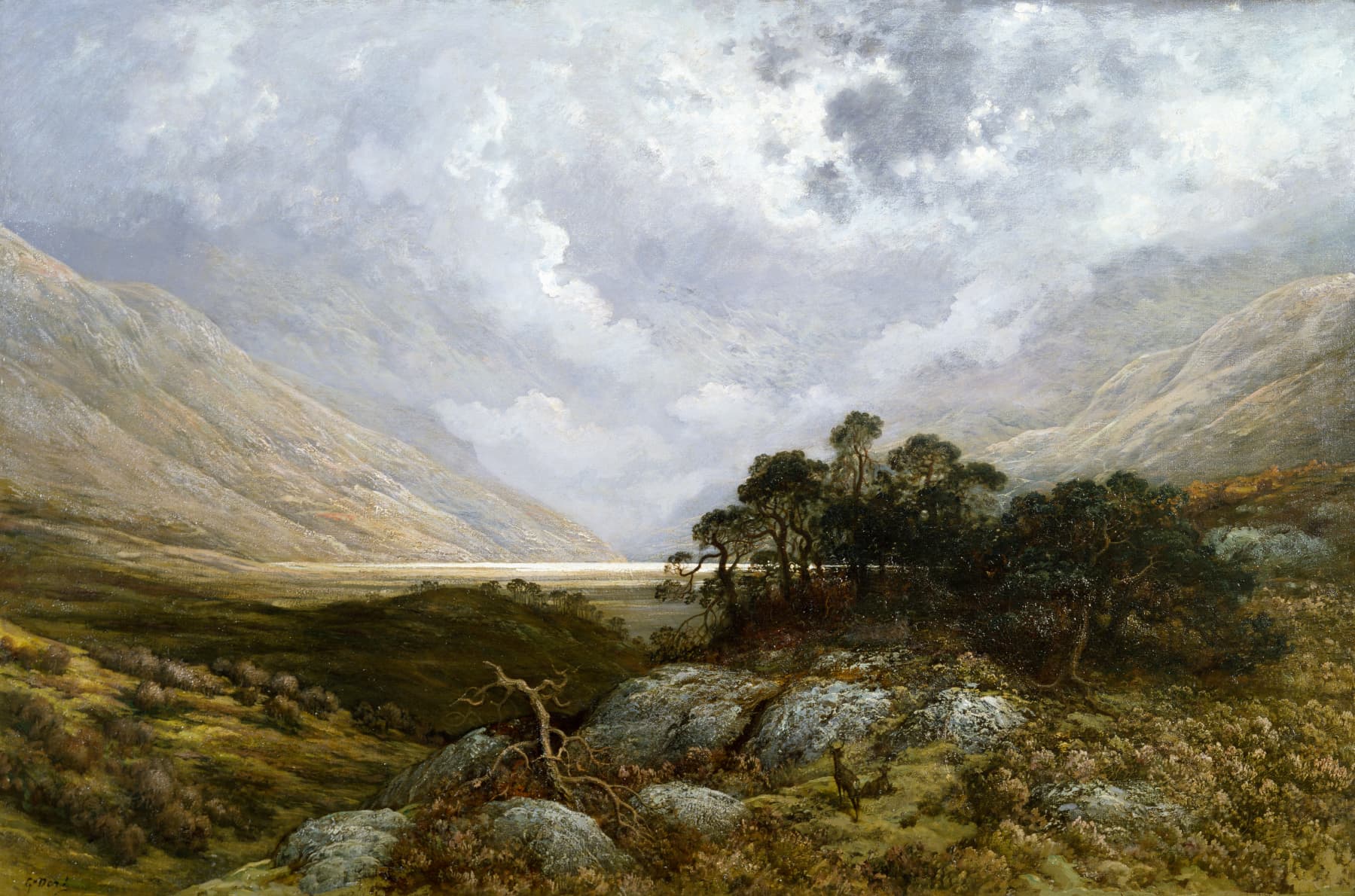 Landscape in Scotland