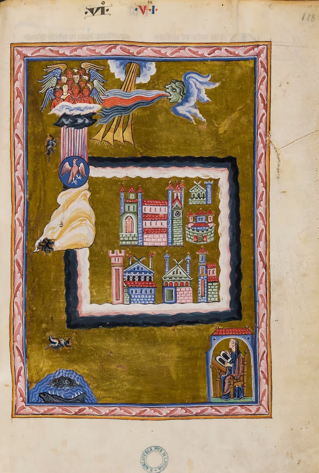 Book of Divine Works, Part 3, Vision 1: The City of God and the
Mirror of the Angels