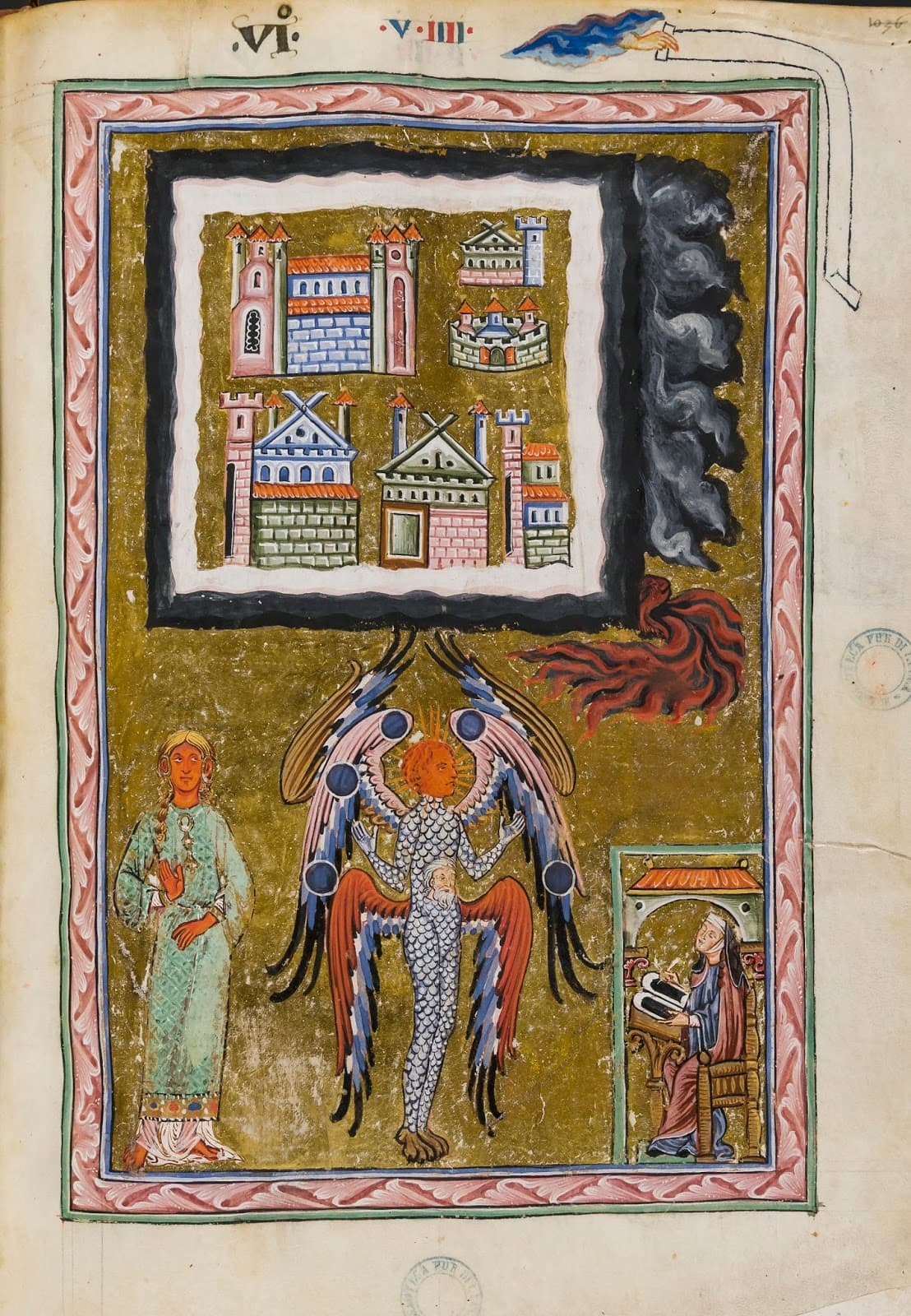 Book of Divine Works, Part 3, Vision 4: Wisdom and the Ancient
          Counsel before the City of God