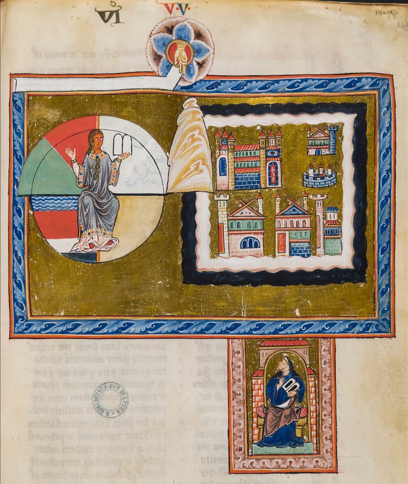 Book of Divine Works, Part 3, Vision 5: Divine Love upon the Wheel