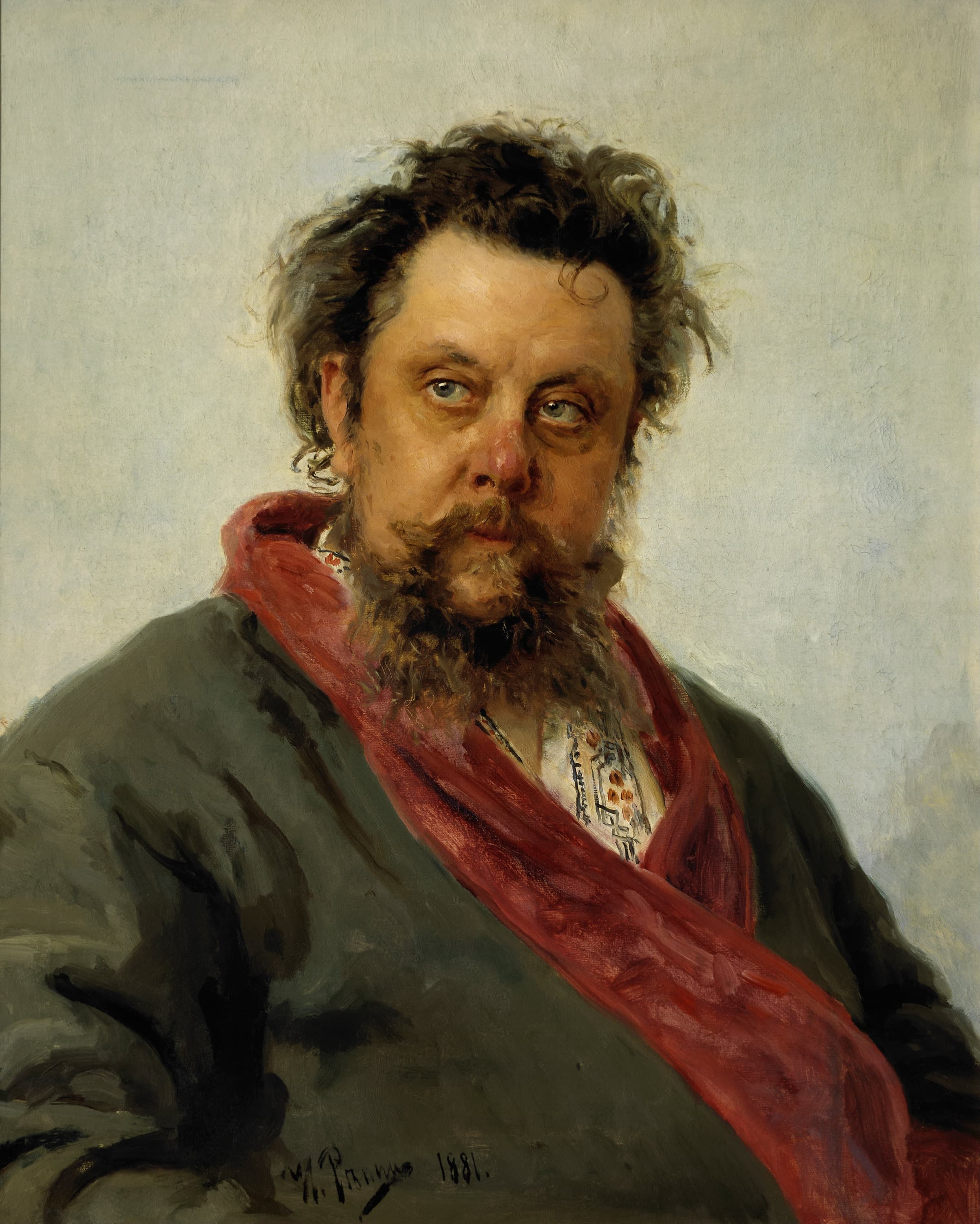 Portrait of Modest Musorgsky