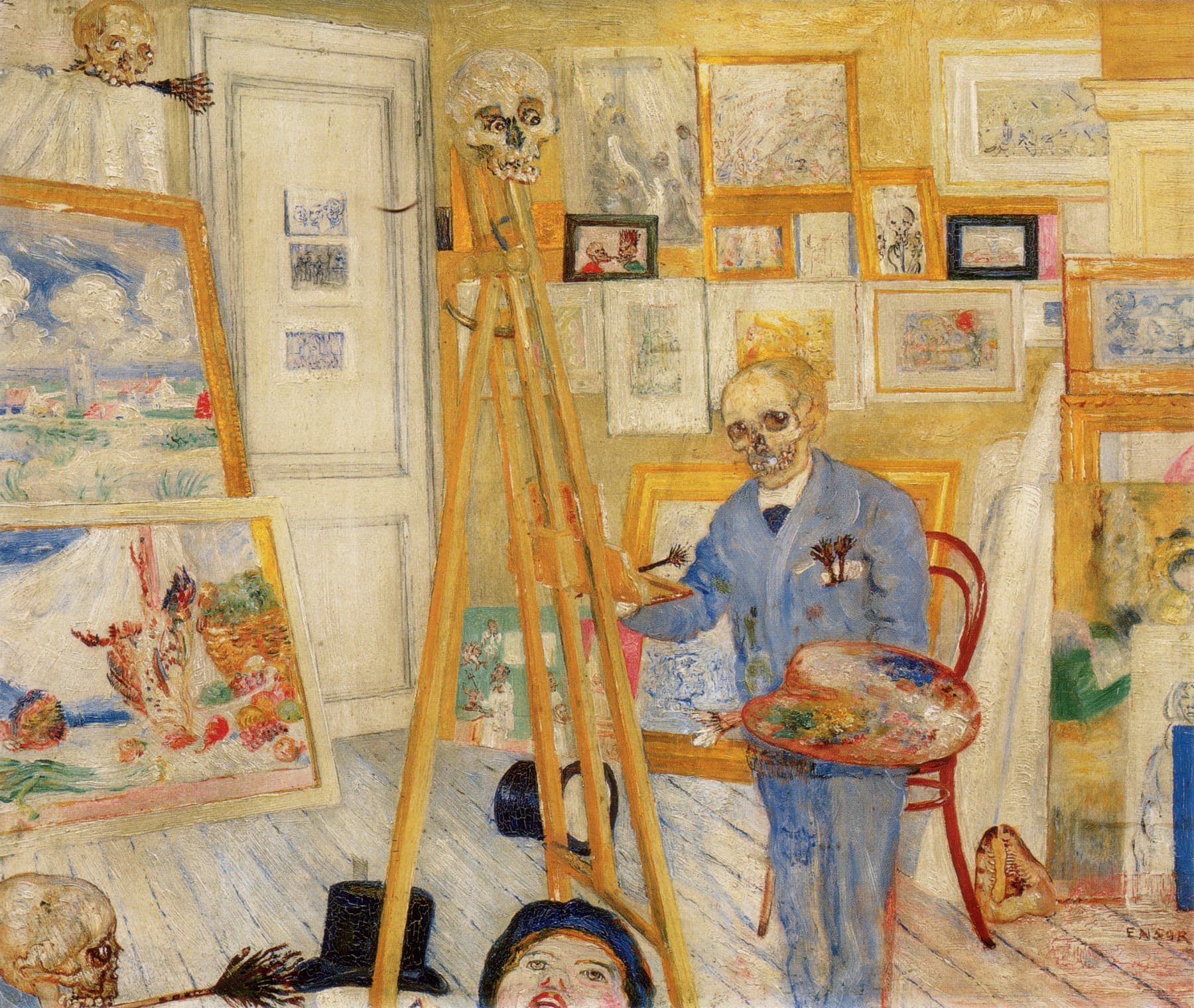 The Skeleton Painter