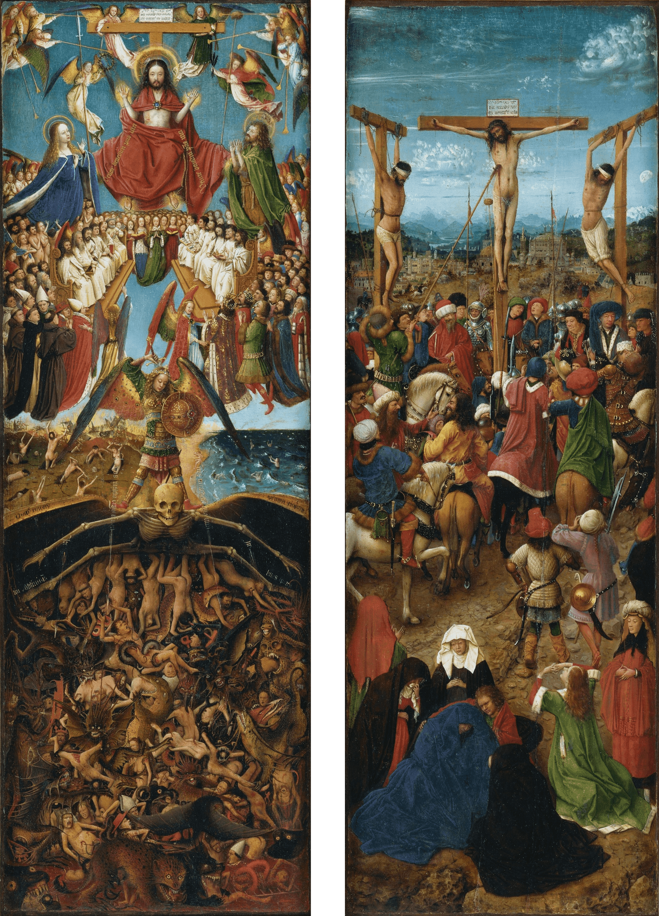 Crucifixion and Last Judgement