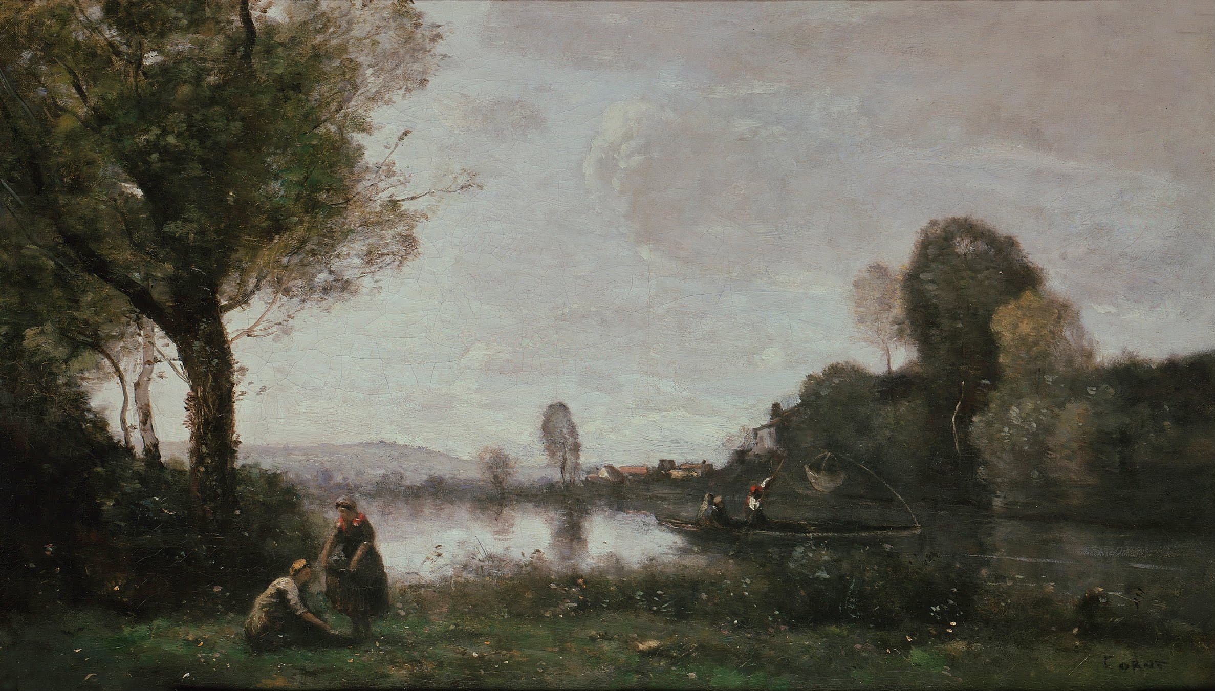 Seine Landscape Near Chatou