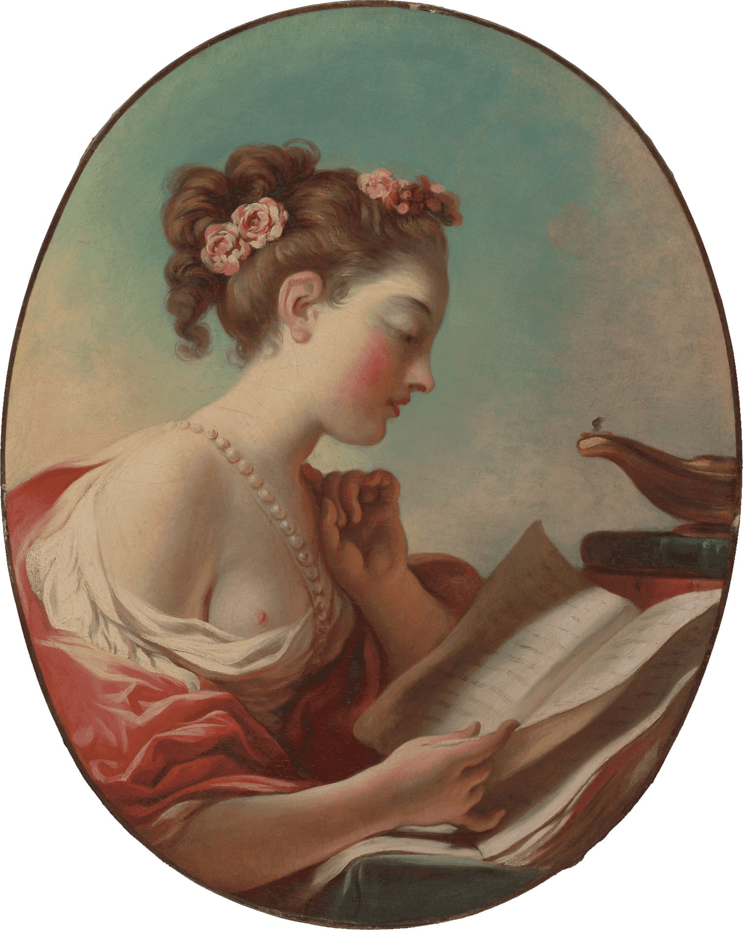 Young Woman Reading