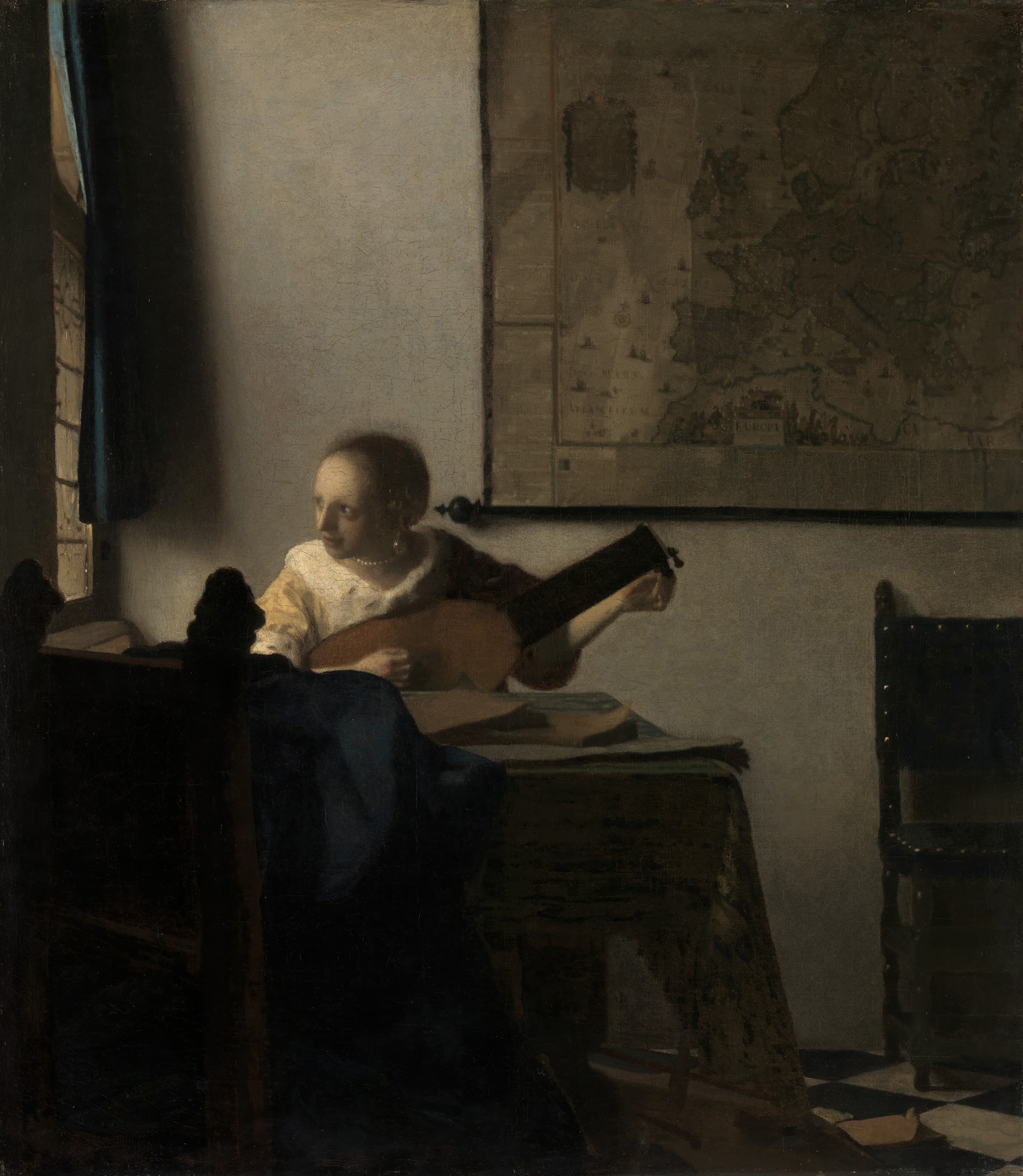 Woman with a Lute